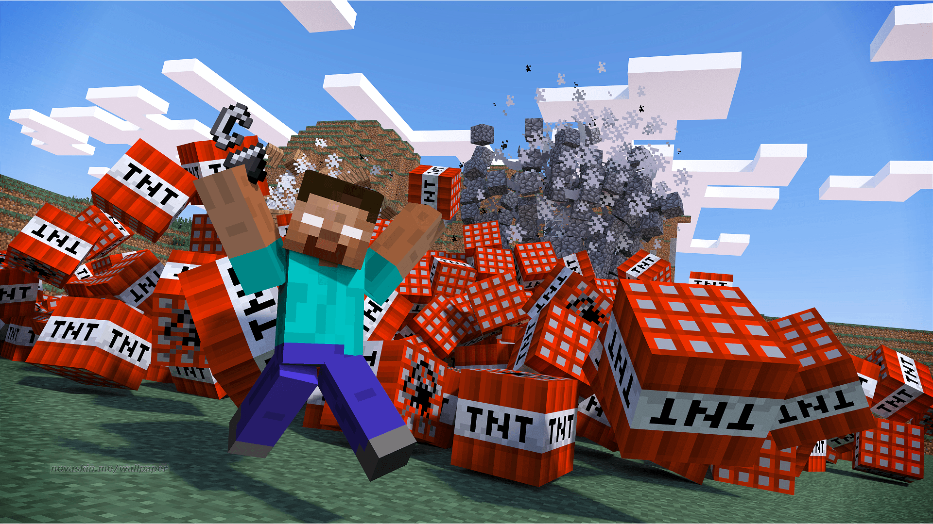 minecraft tnt Wallpapers