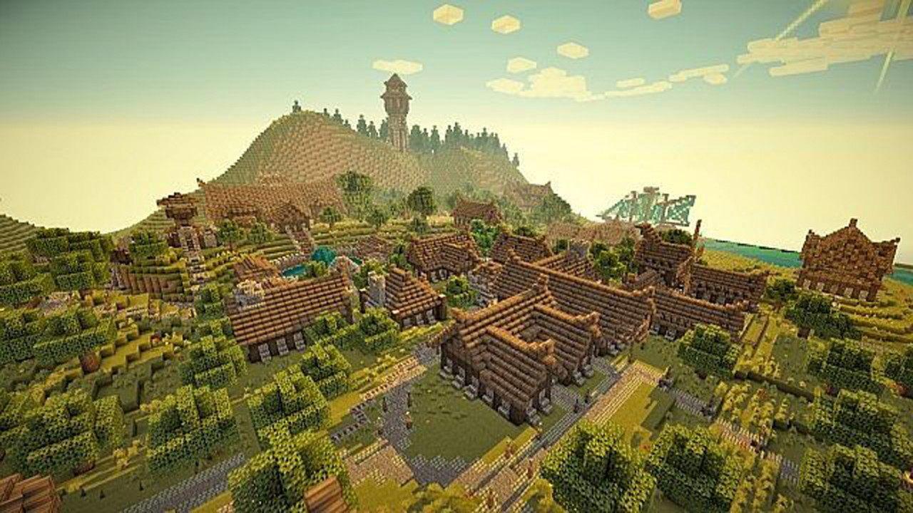 minecraft village wallpapers Wallpapers