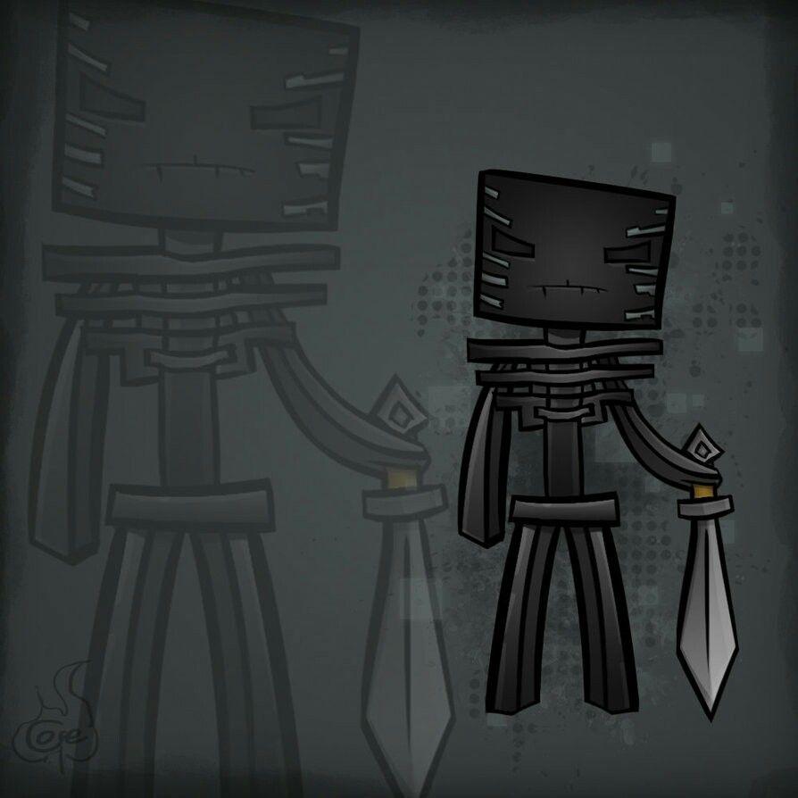 minecraft wither skeleton wallpapers Wallpapers