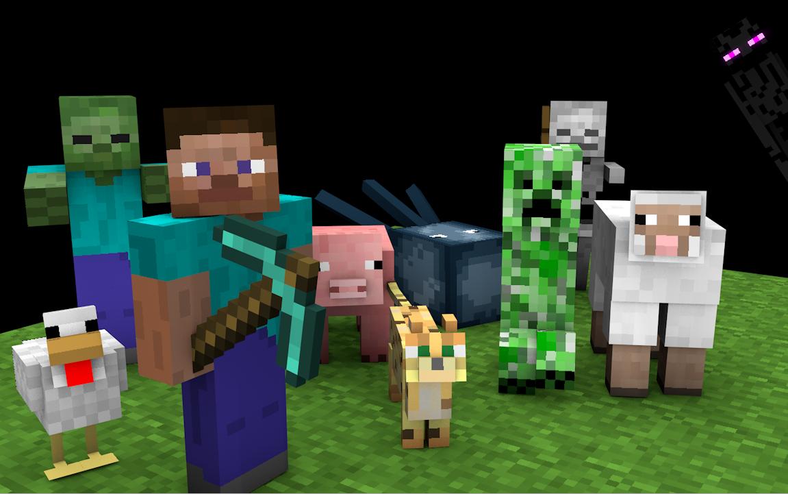 minecraft wolf Wallpapers