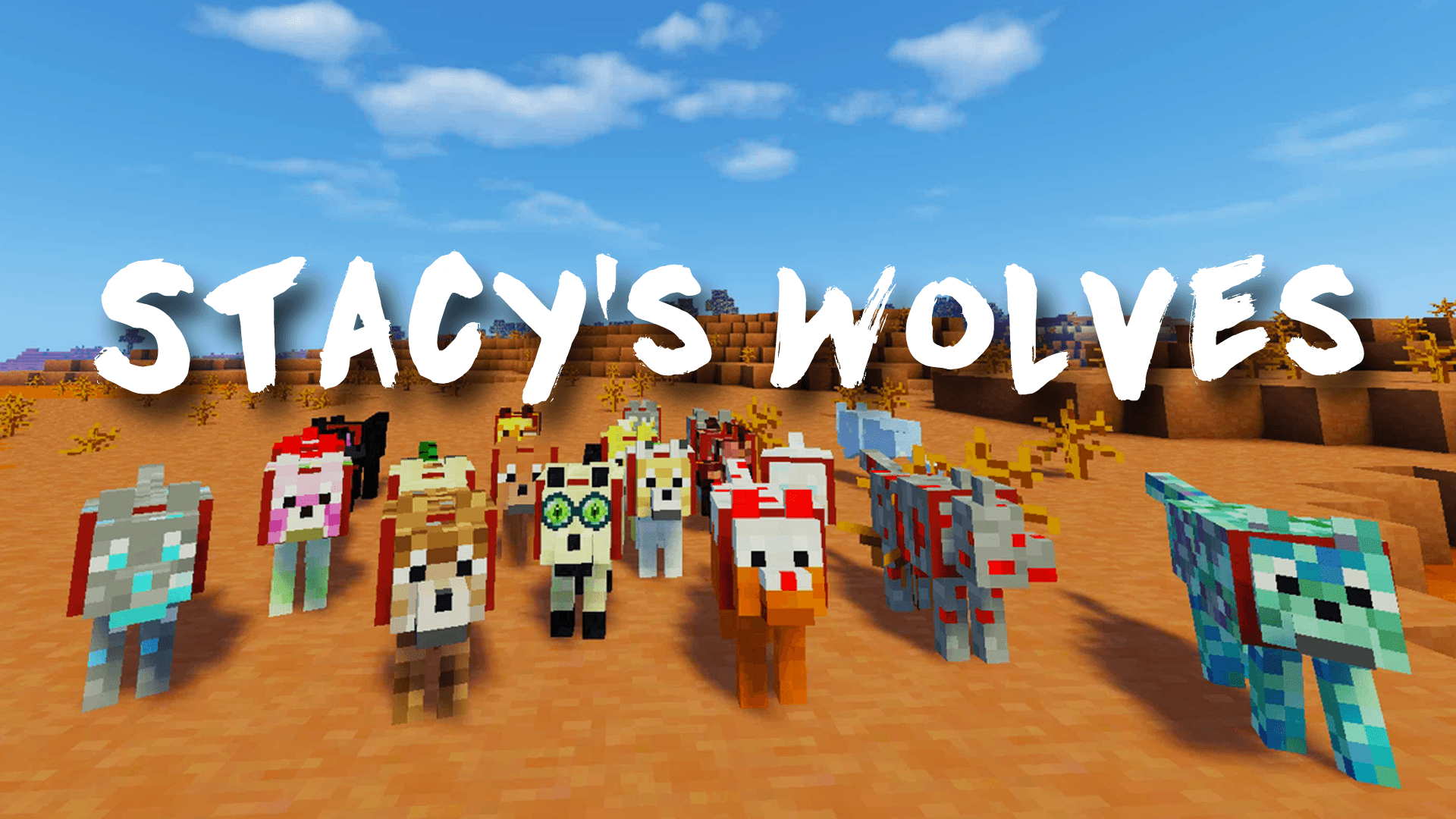 minecraft wolf Wallpapers