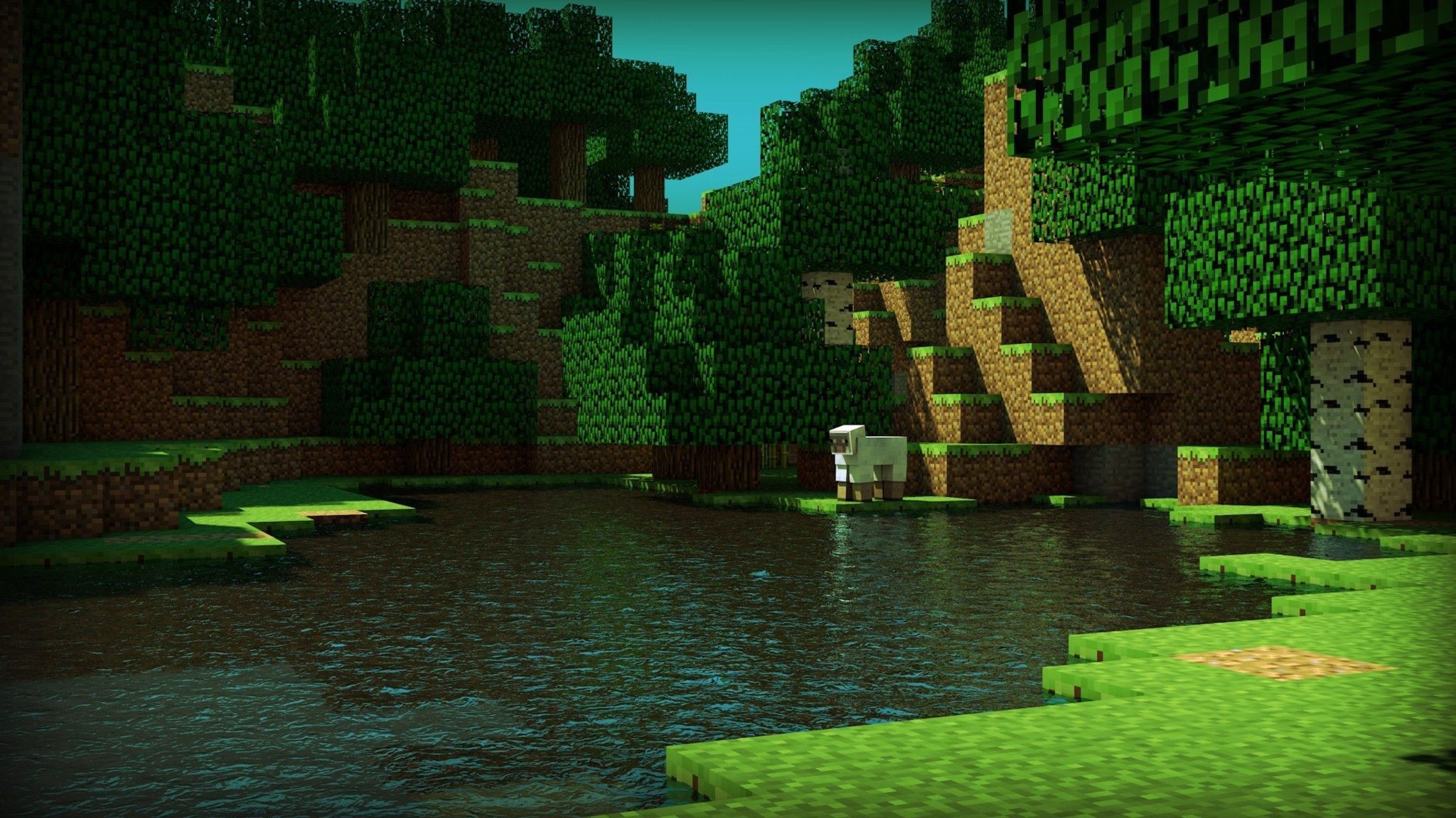 minecraft world Wallpapers