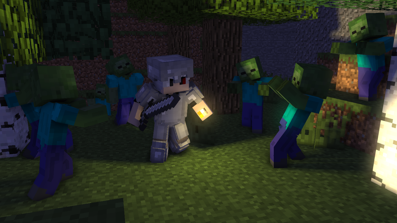 minecraft zombie Wallpapers