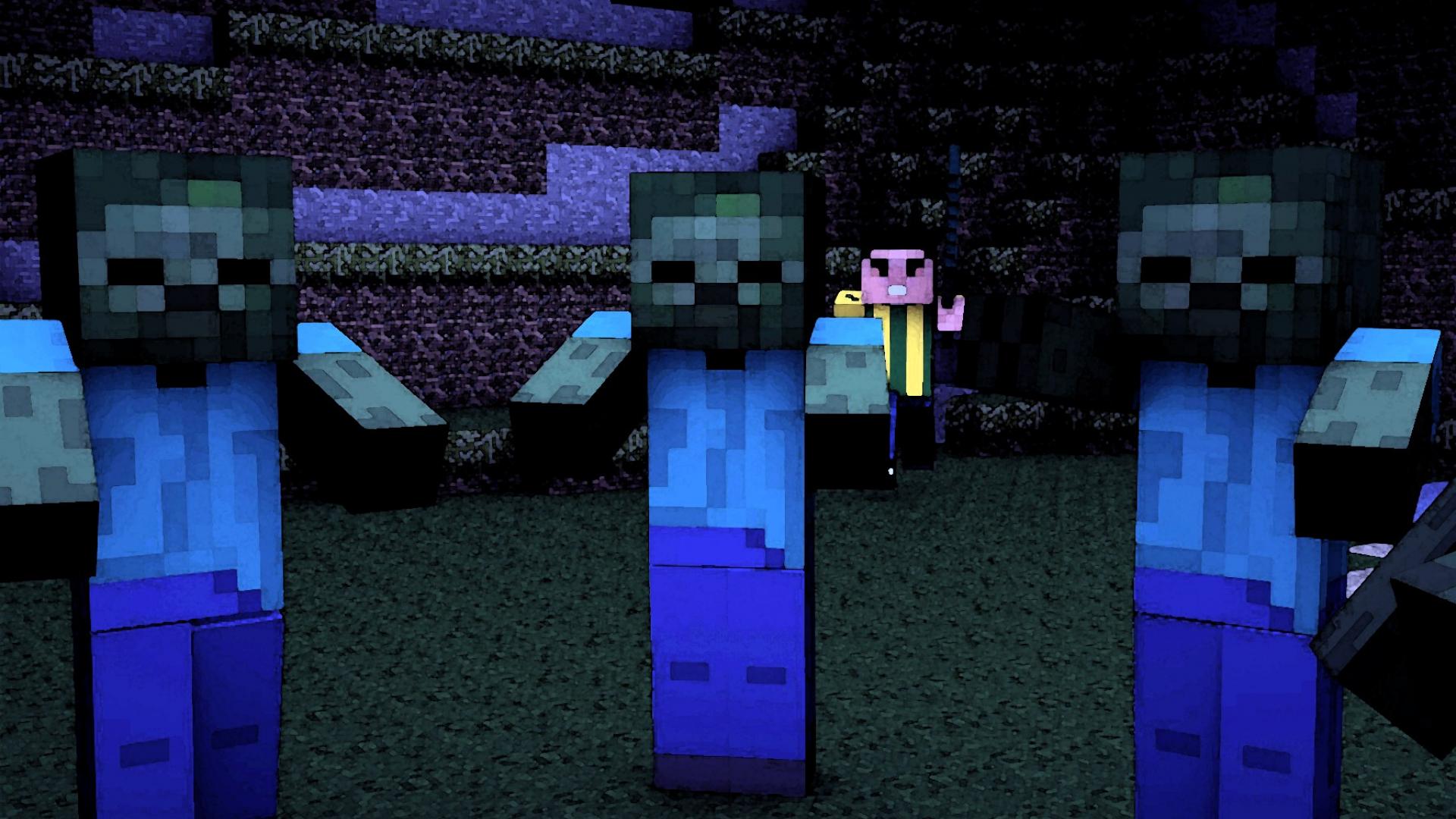 minecraft zombie Wallpapers