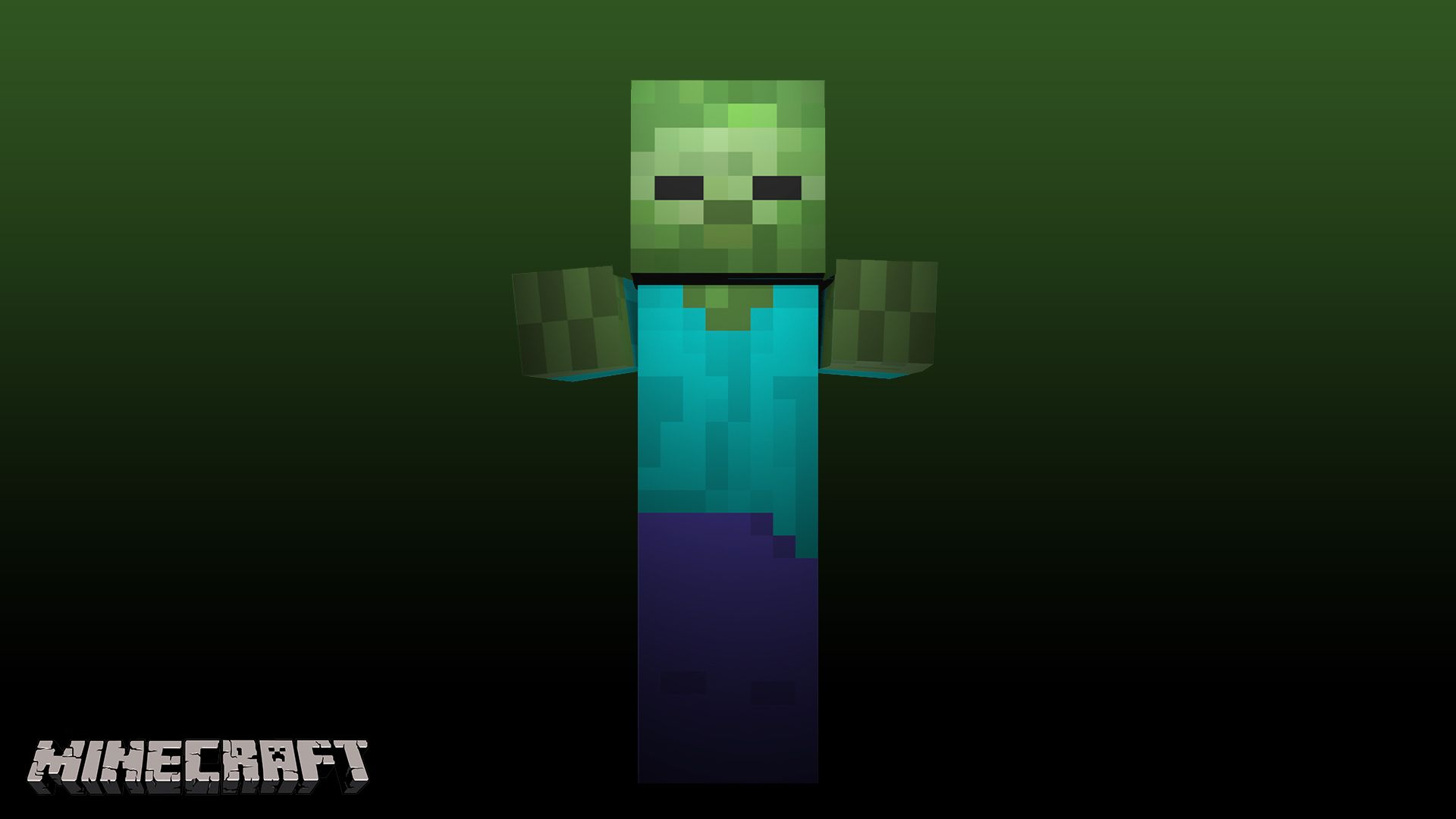 minecraft zombie Wallpapers