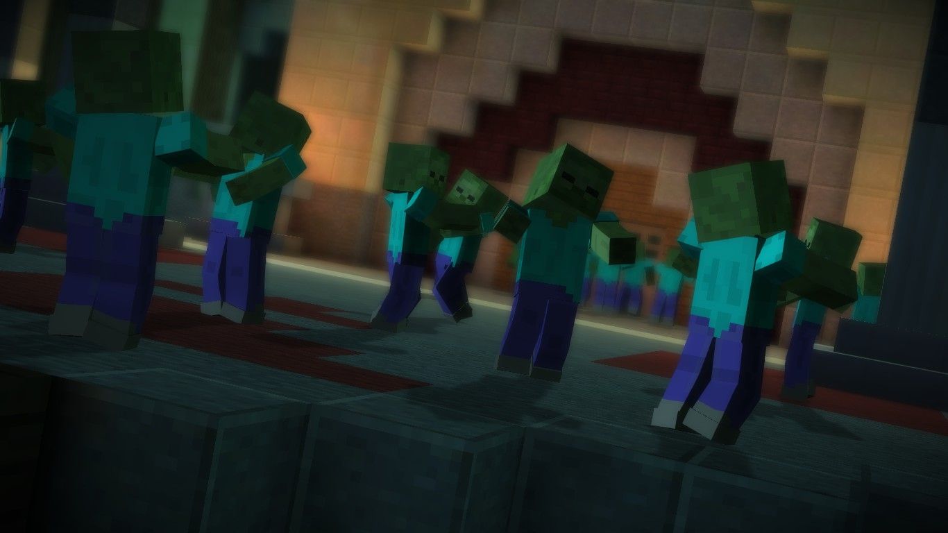 minecraft zombie Wallpapers