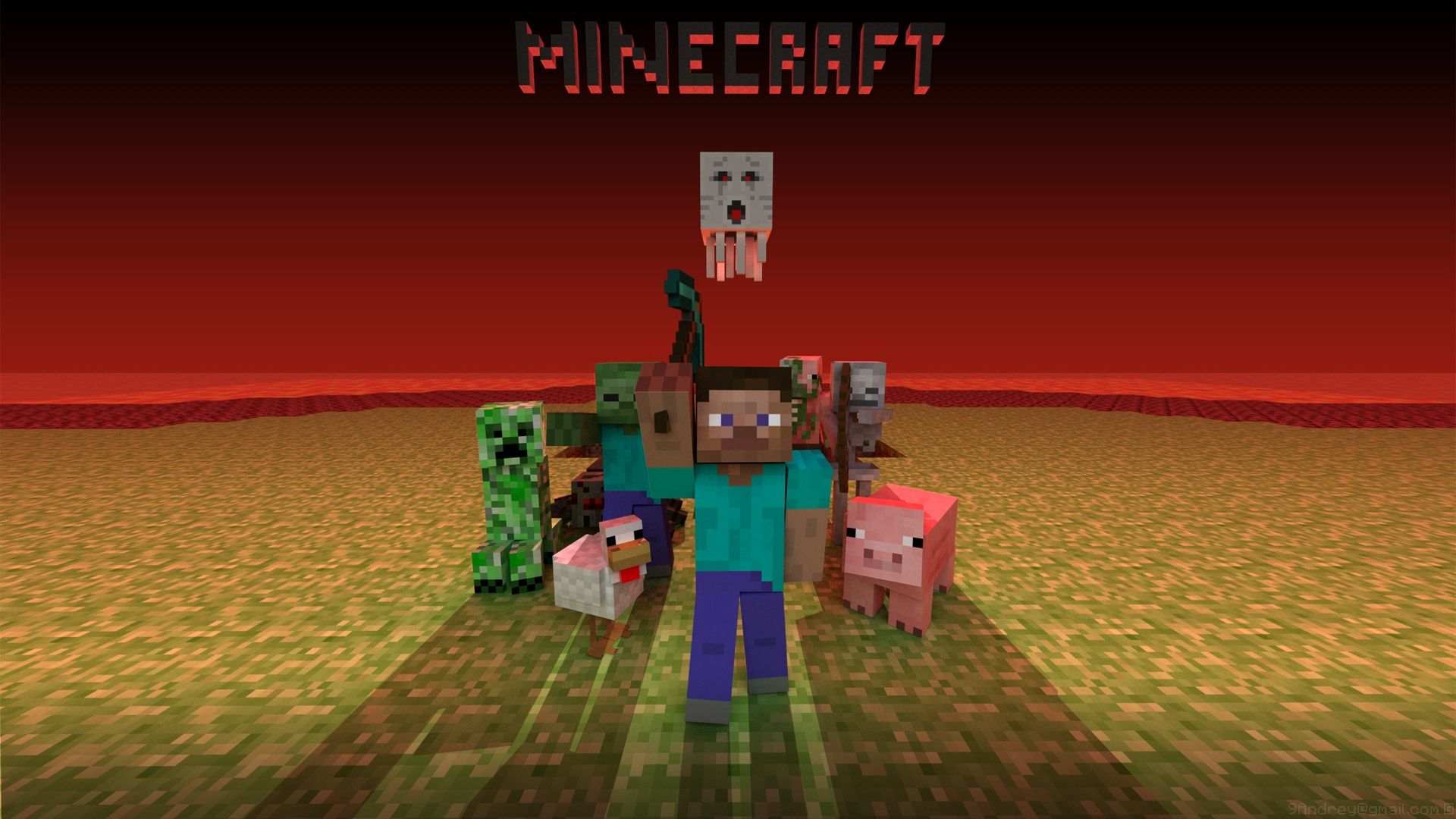 minecraft zombie wallpapers Wallpapers