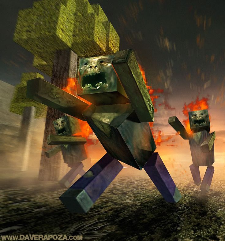 minecraft zombie wallpapers Wallpapers