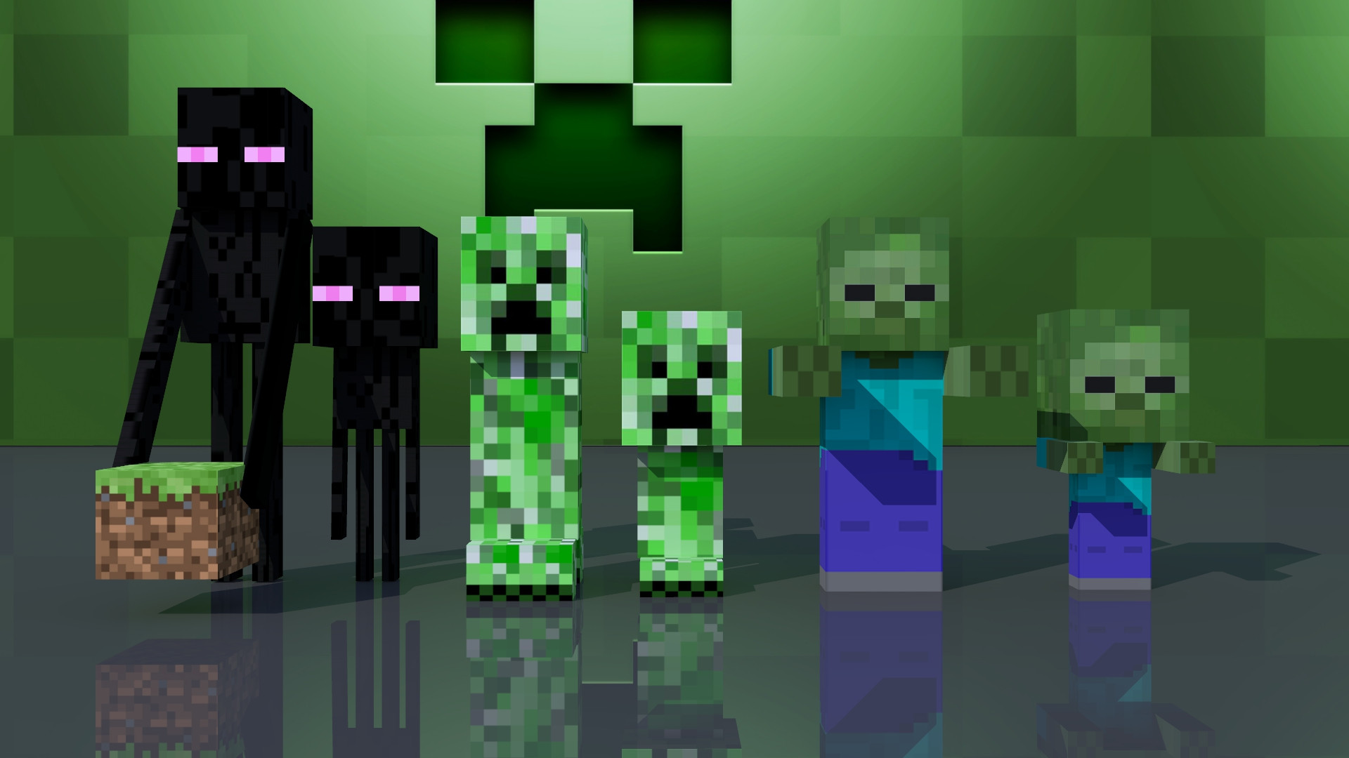 minecraft zombie wallpapers Wallpapers