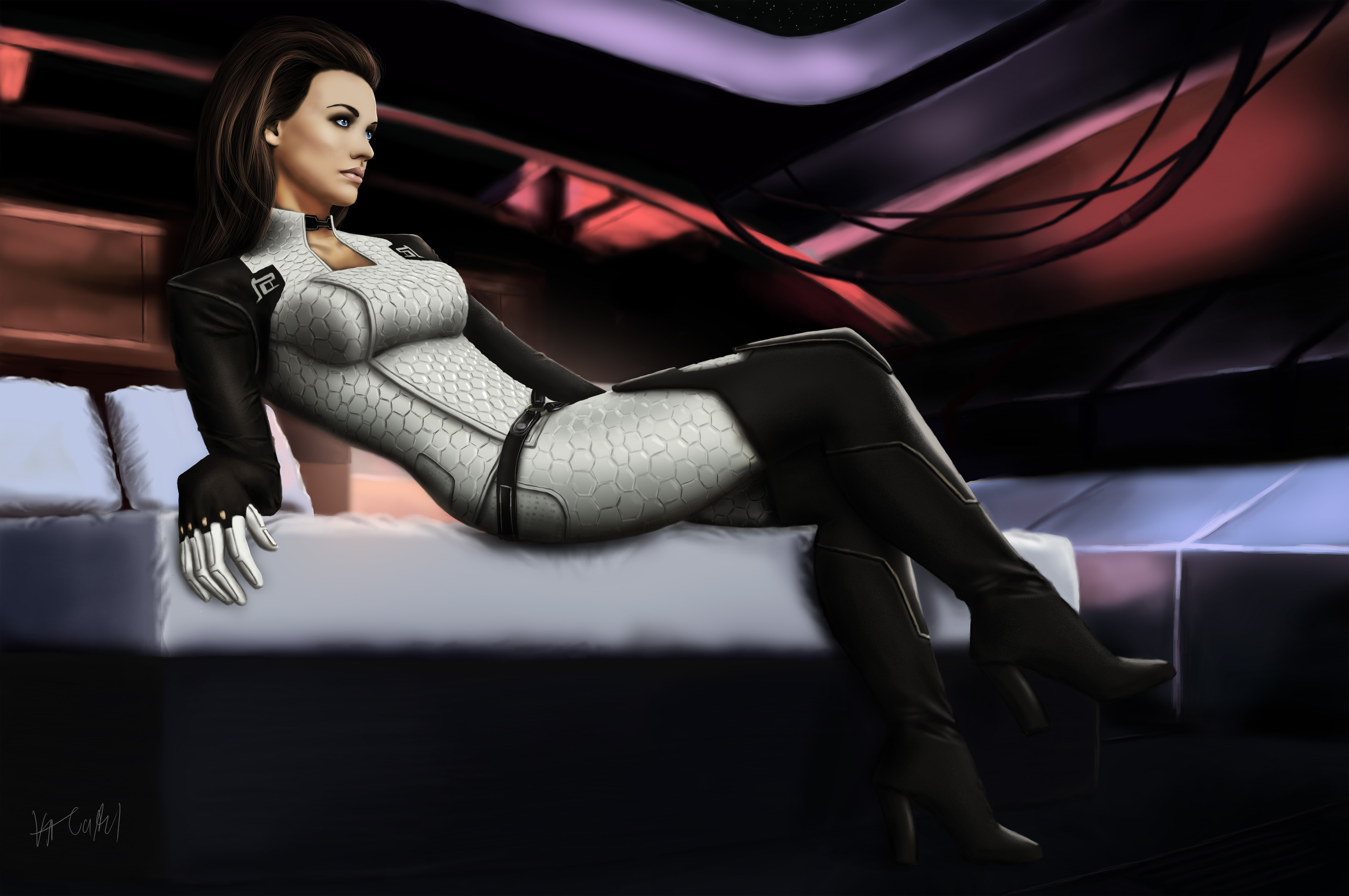 Miranda Lawson HD Mass Effect Gaming Wallpapers