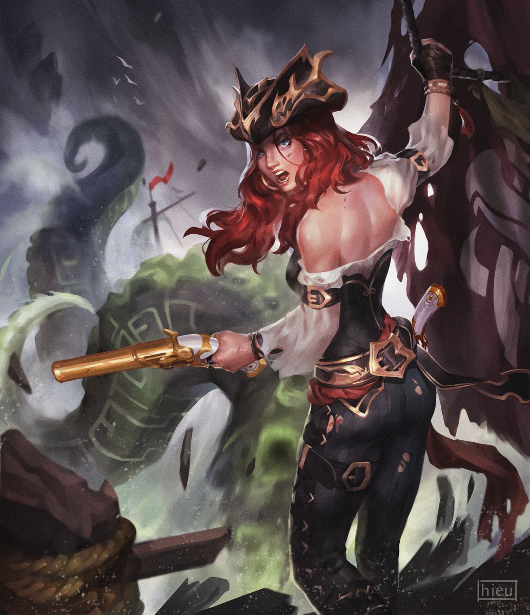 Miss Fortune and Illaoi League of Legends Wallpapers