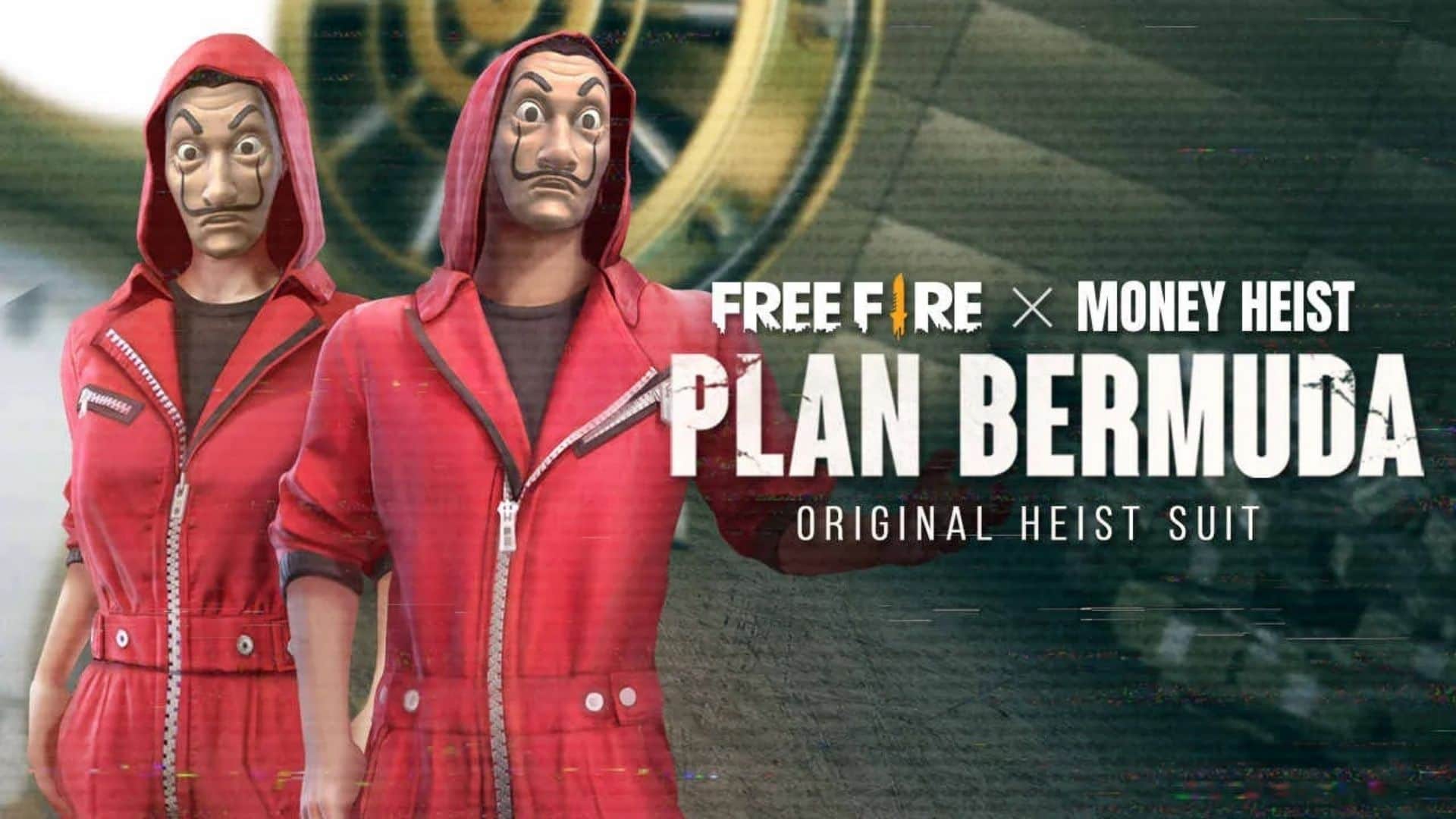 Money Heist x Garena Free Fire Wallpapers