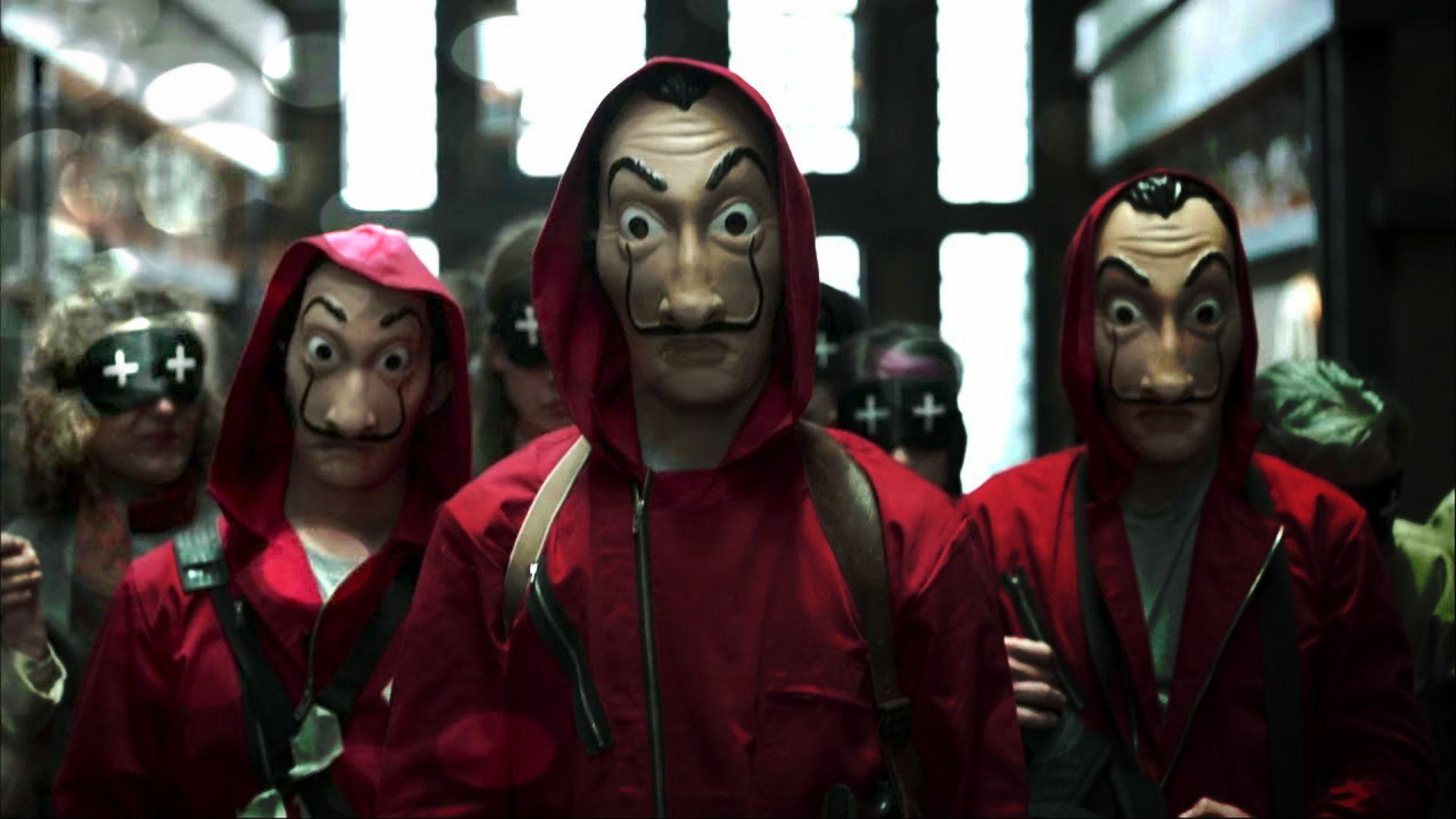 Money Heist x Garena Free Fire Wallpapers