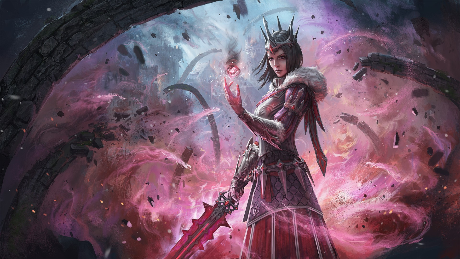 Morgan le Fay Smite Wallpapers