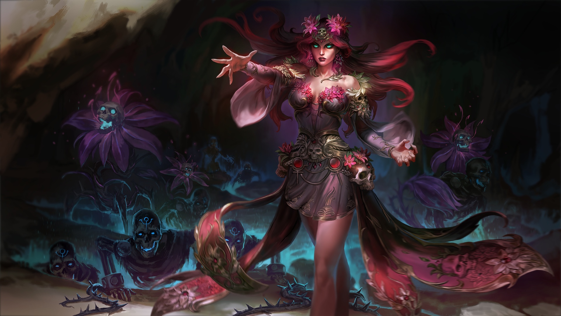 Morgan le Fay Smite Wallpapers