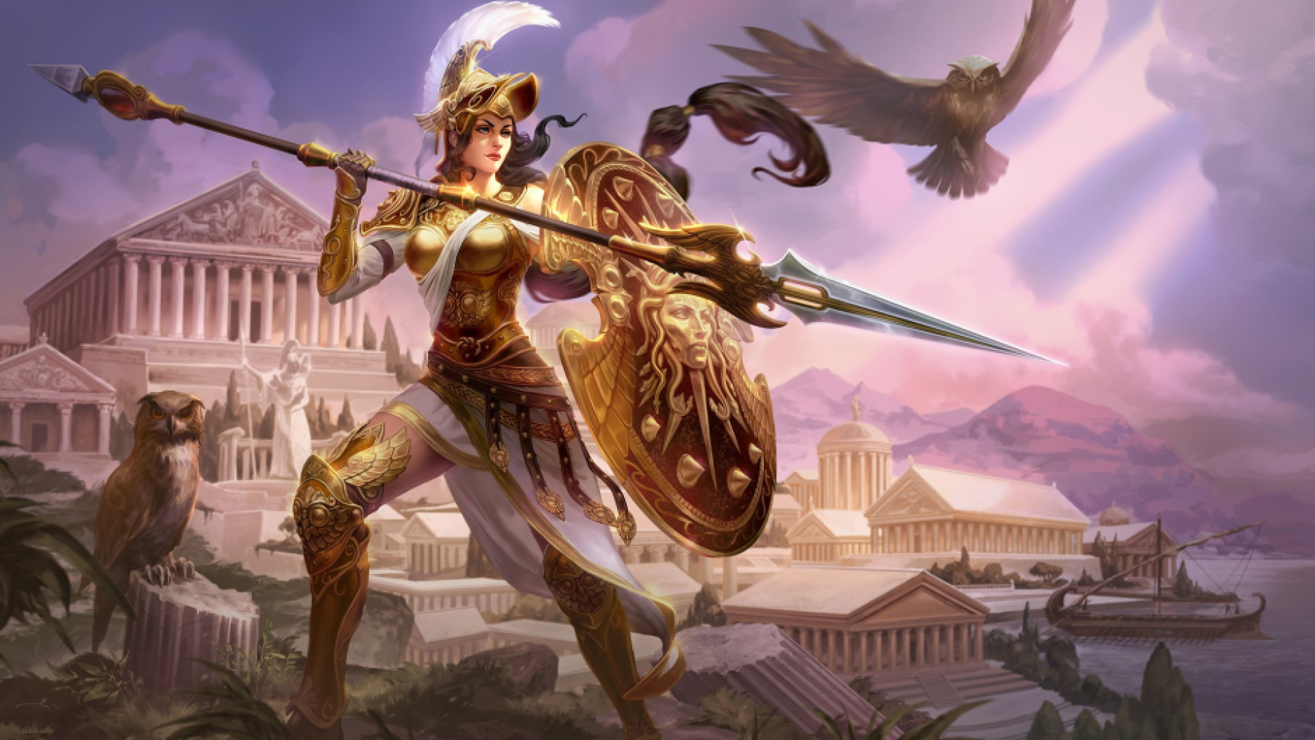 Morgan le Fay Smite Wallpapers