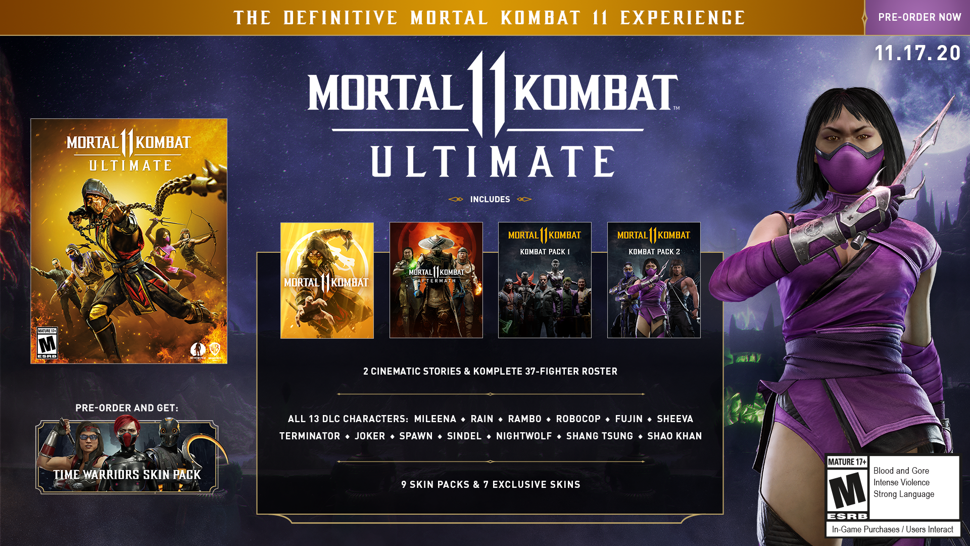 Mortal Kombat 11 Ultimate Wallpapers