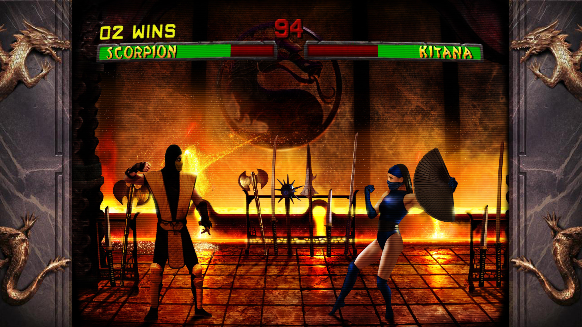 mortal kombat 2 logo Wallpapers