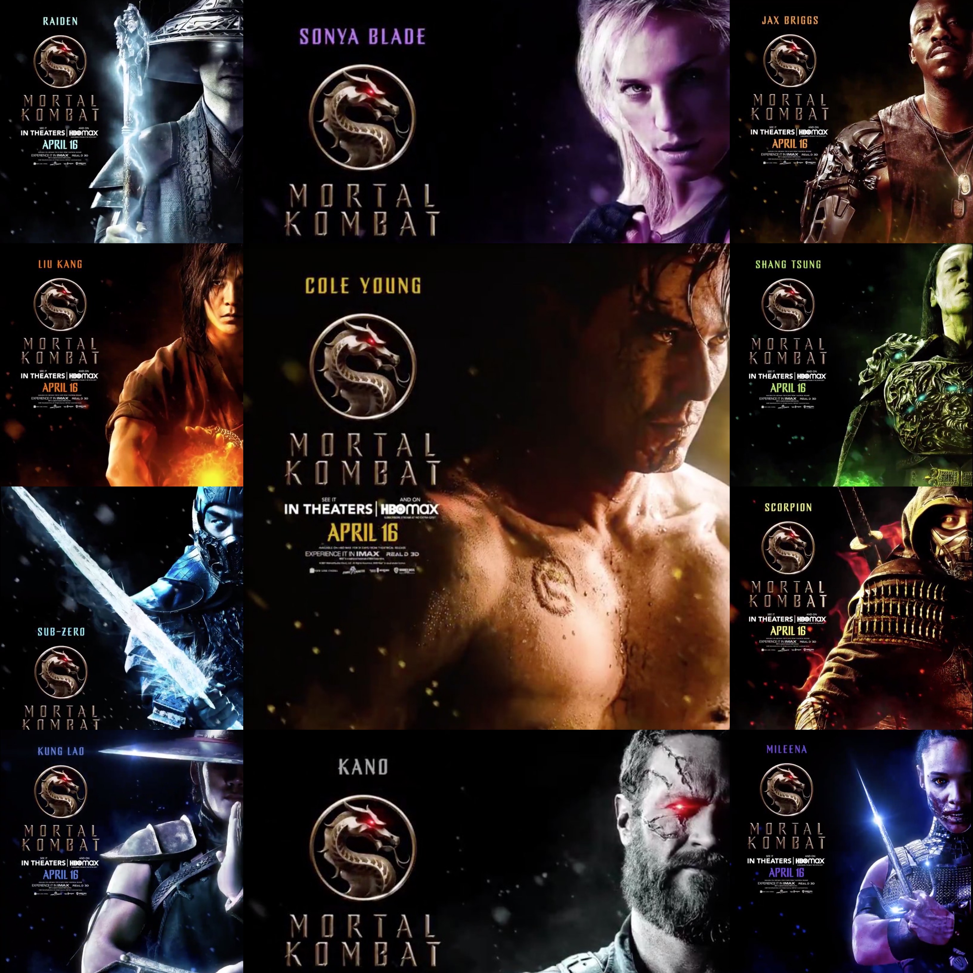 mortal kombat 2021 posters wallpapers Wallpapers