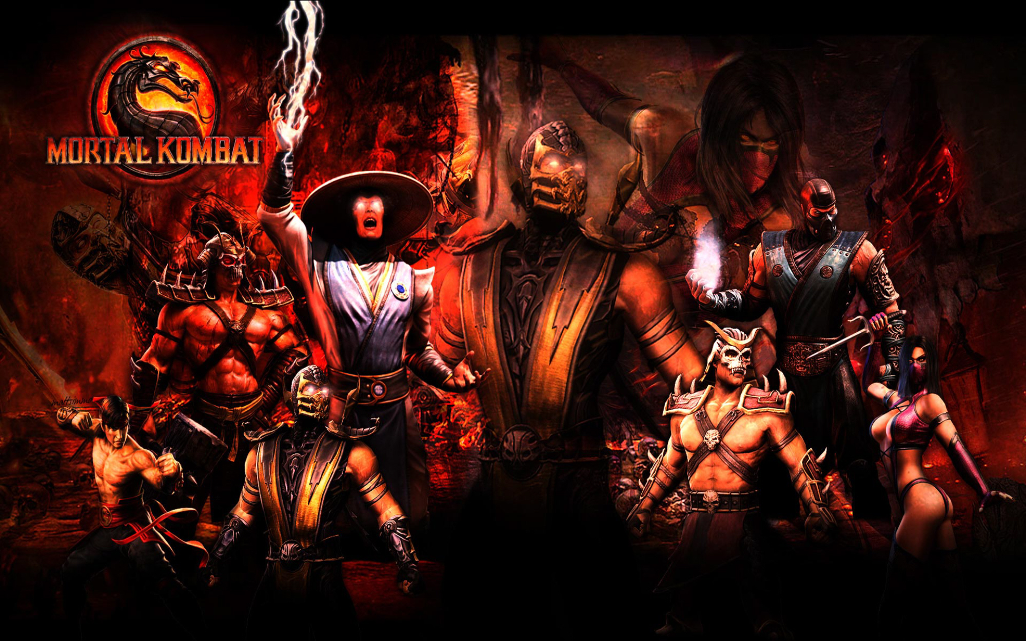 mortal kombat characters Wallpapers