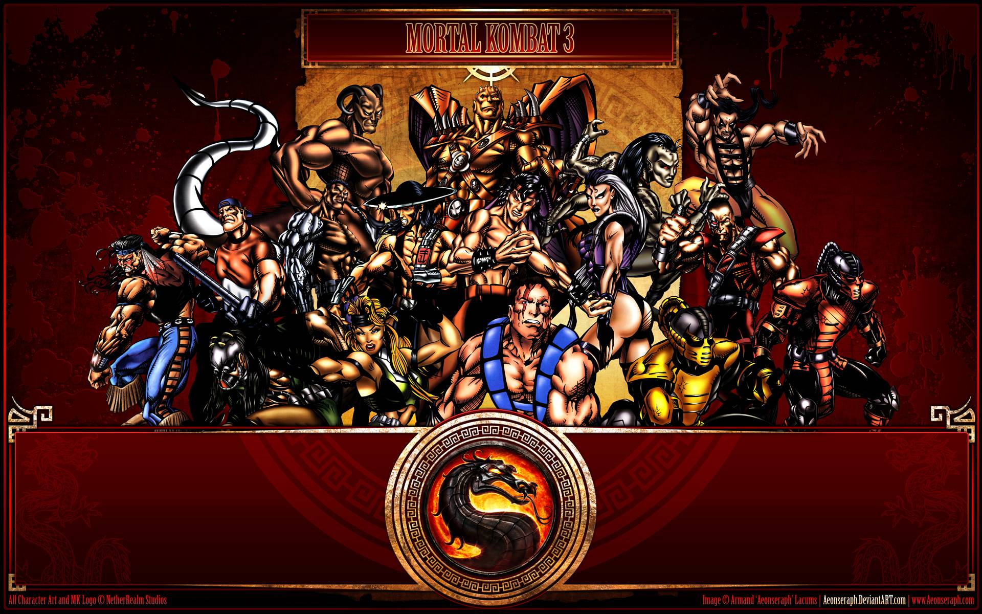 mortal kombat characters Wallpapers