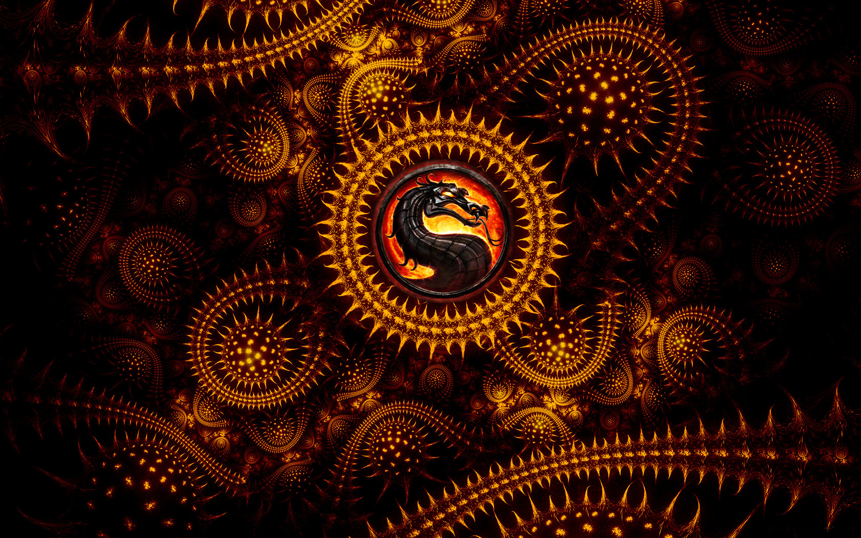 mortal kombat dragon Wallpapers