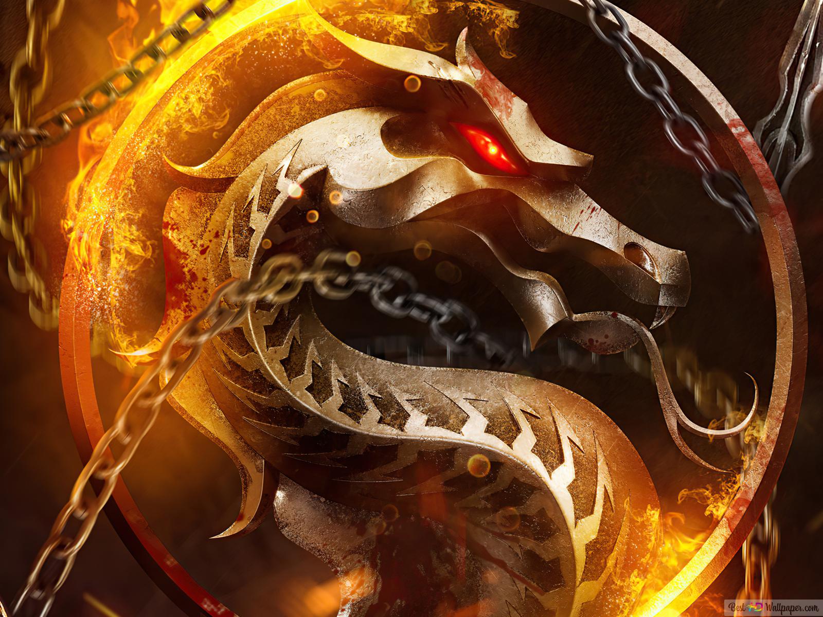 mortal kombat dragon logo wallpaper hd Wallpapers