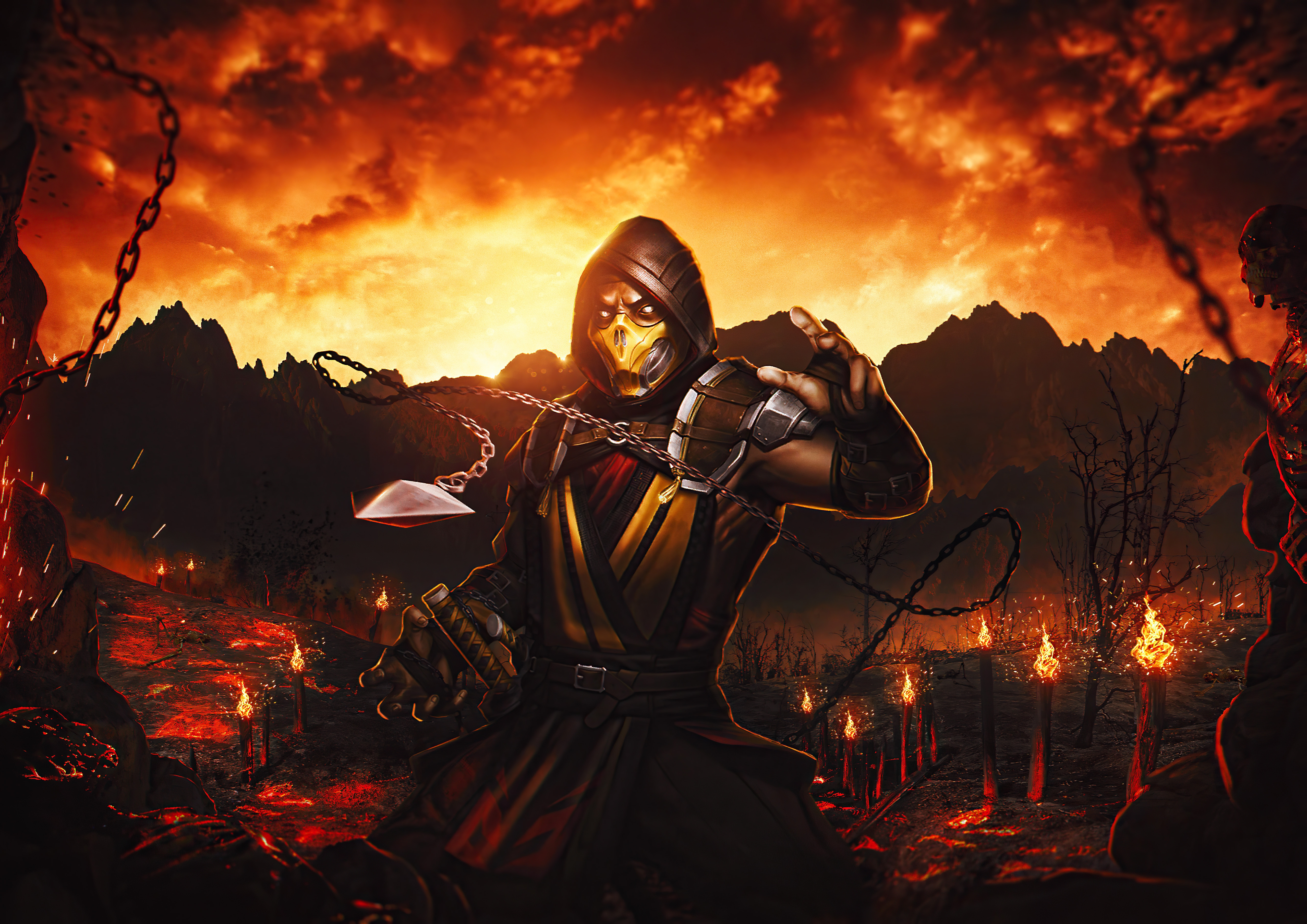 Mortal Kombat Scorpion Cool Wallpapers