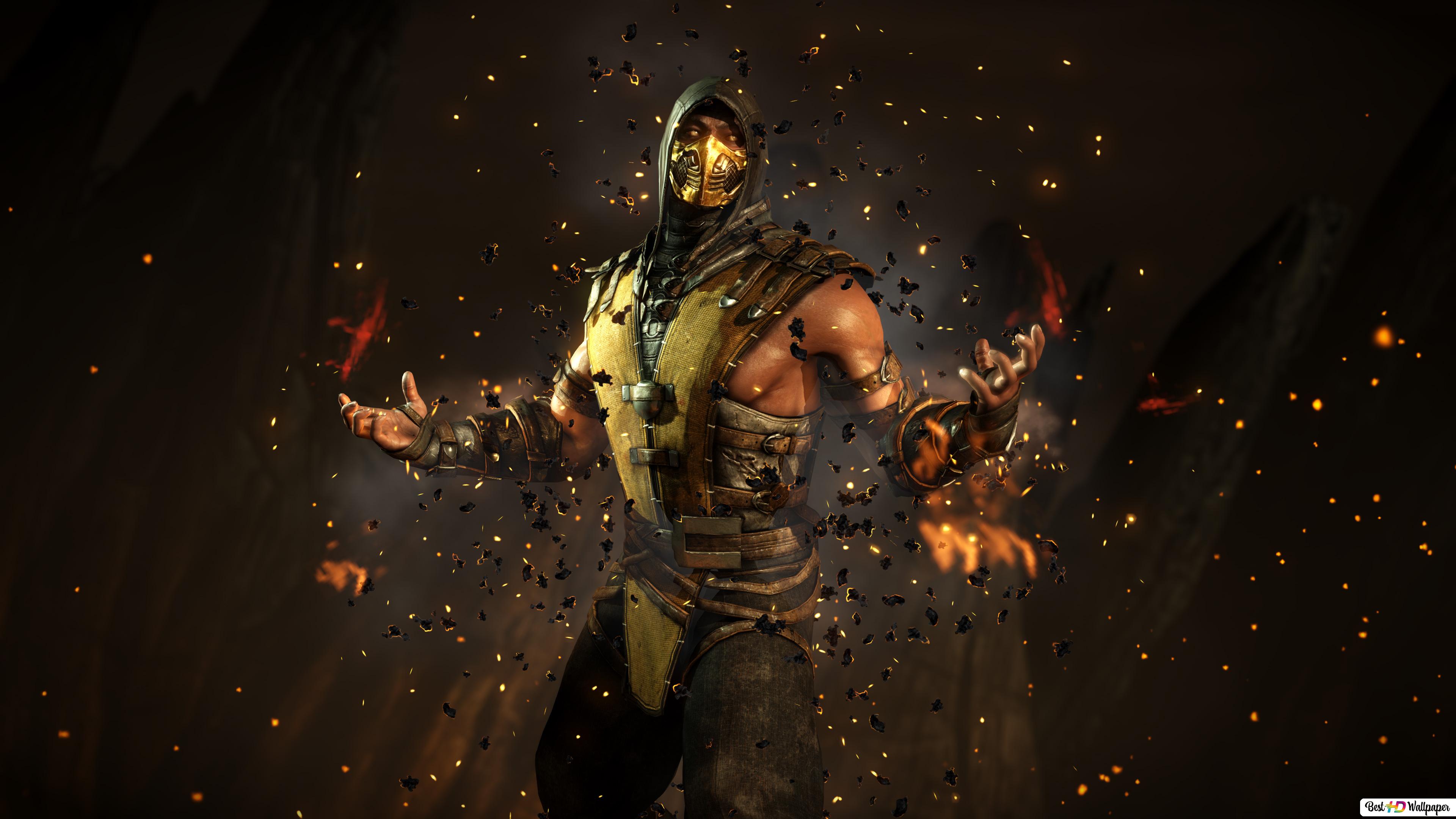 mortal kombat x scorpion wallpapers Wallpapers