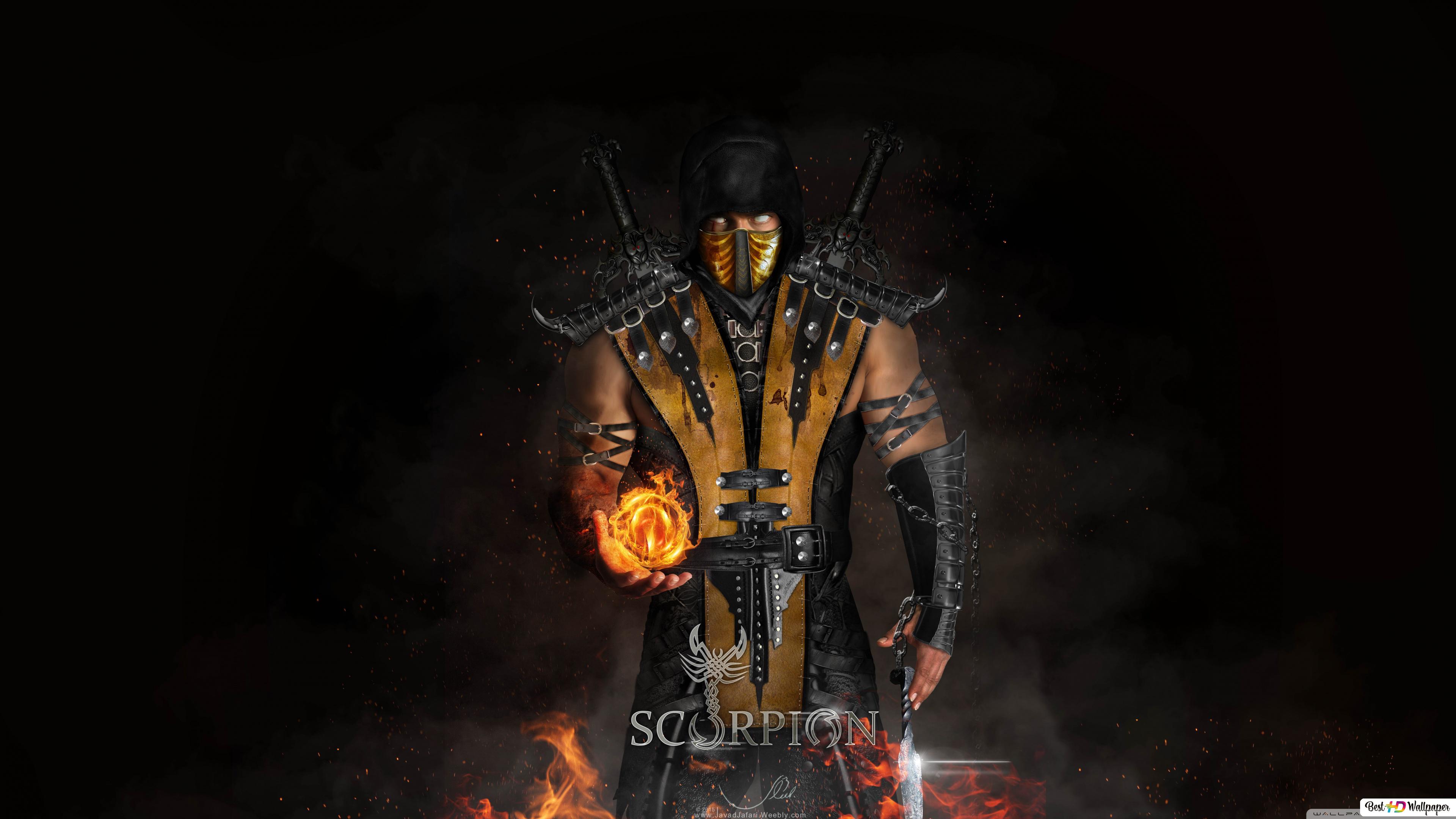 mortal kombat x scorpion wallpapers Wallpapers