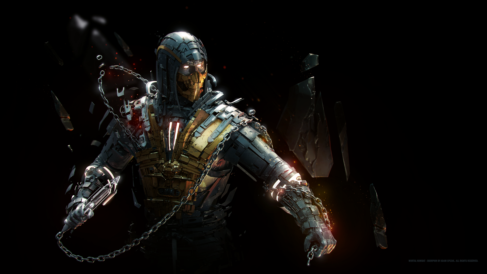 mortal kombat x scorpion wallpapers Wallpapers