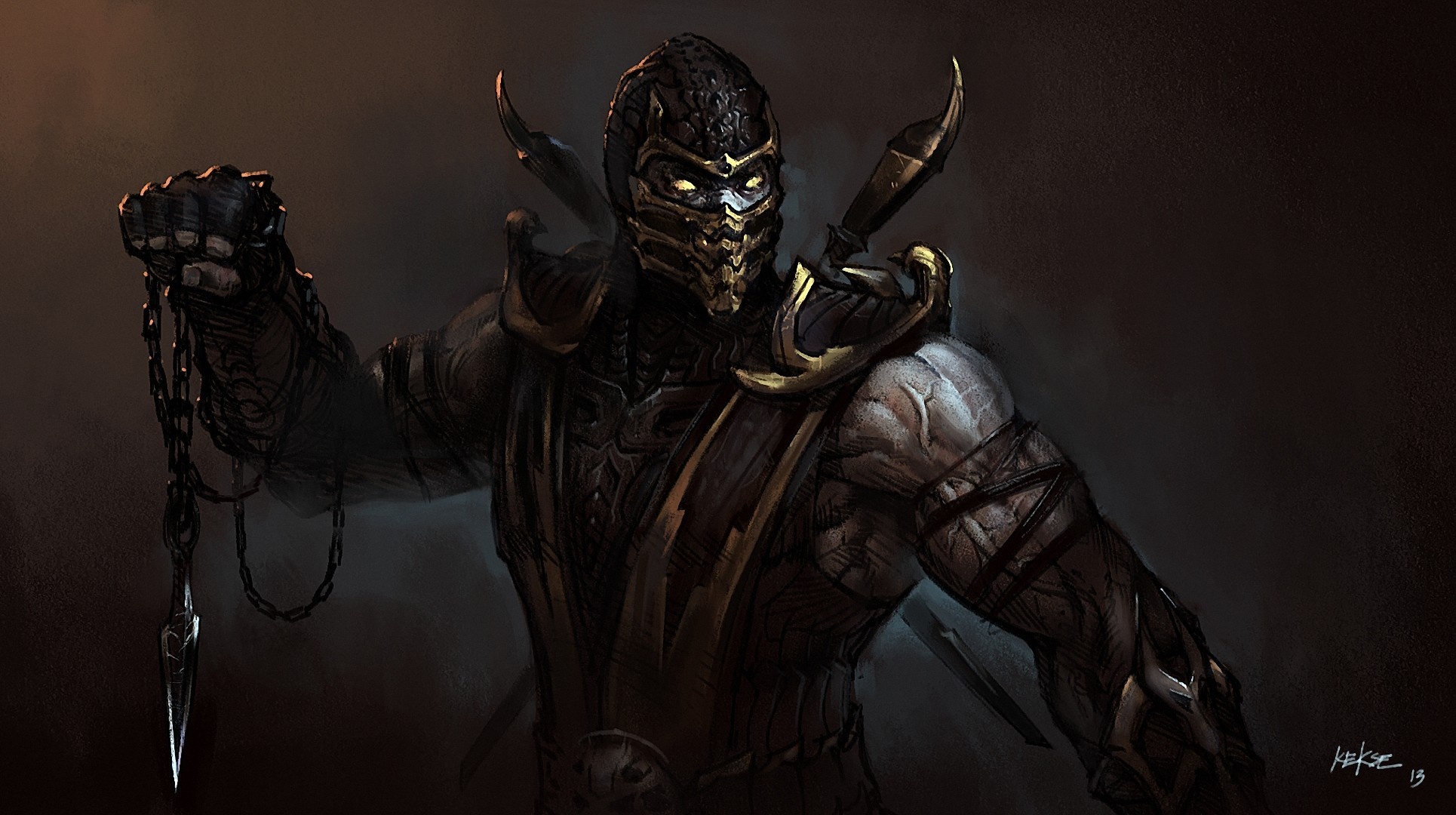 mortal kombat x scorpion wallpapers Wallpapers