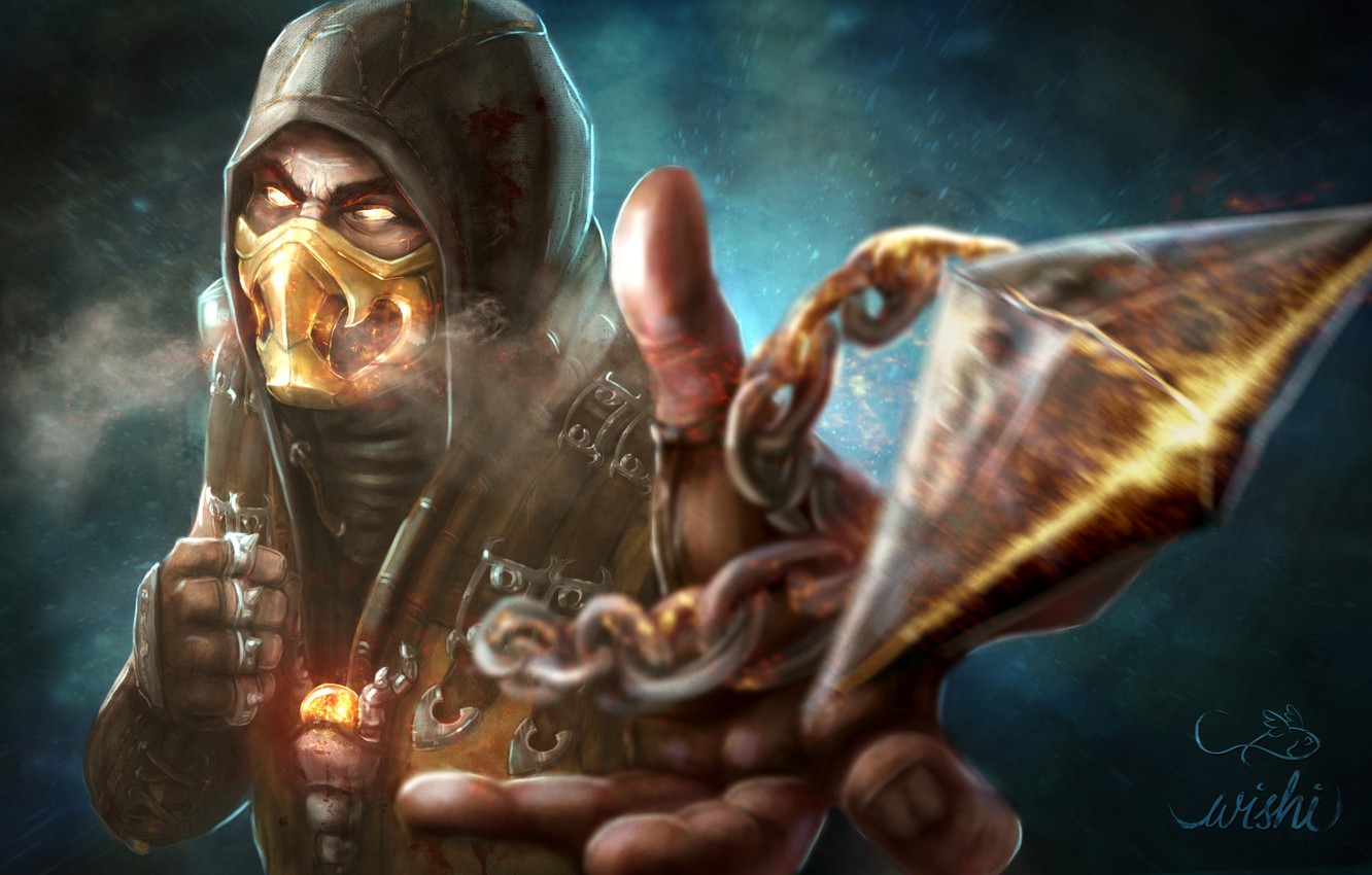 mortal kombat x scorpion wallpapers Wallpapers