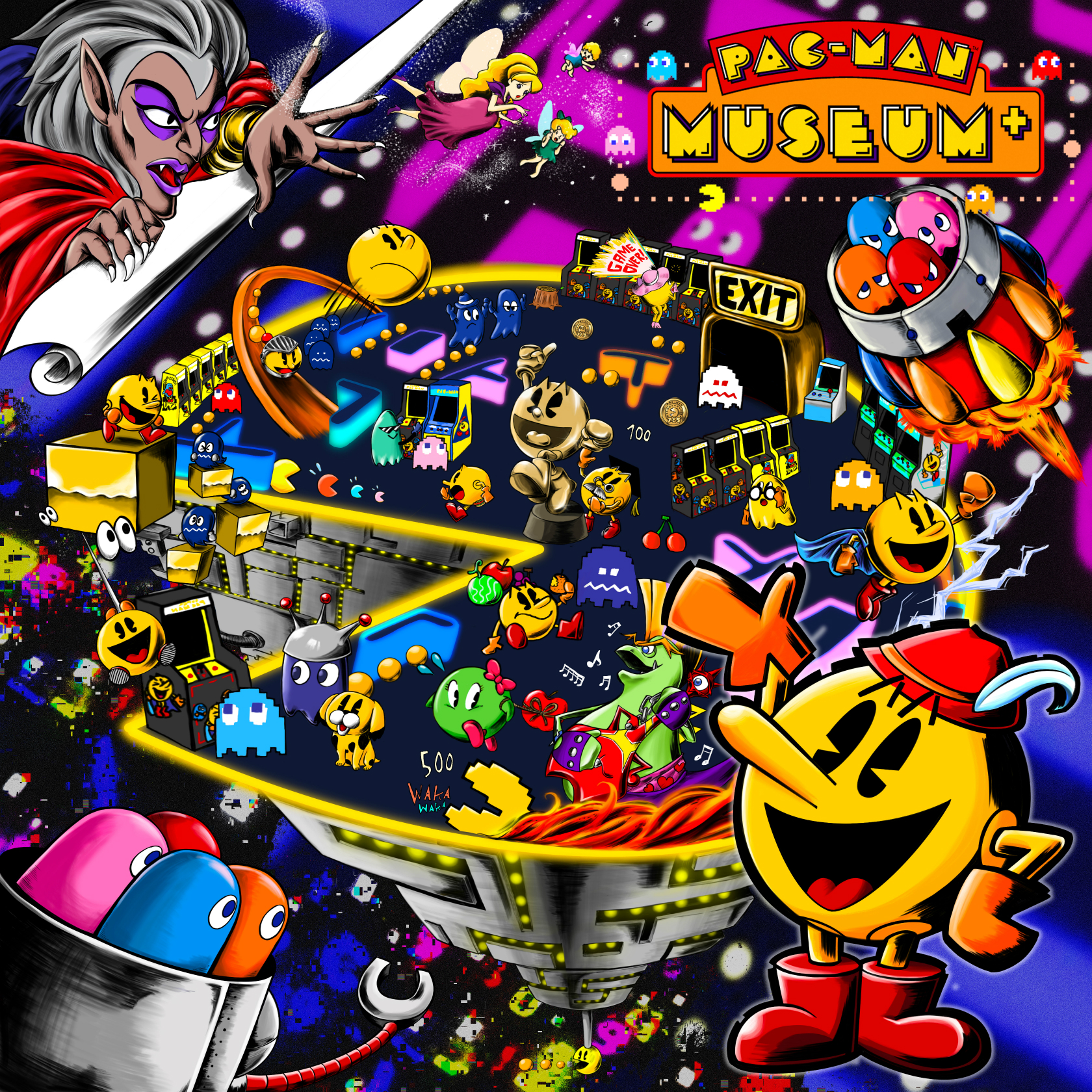 Ms. Pac-Man Wallpapers