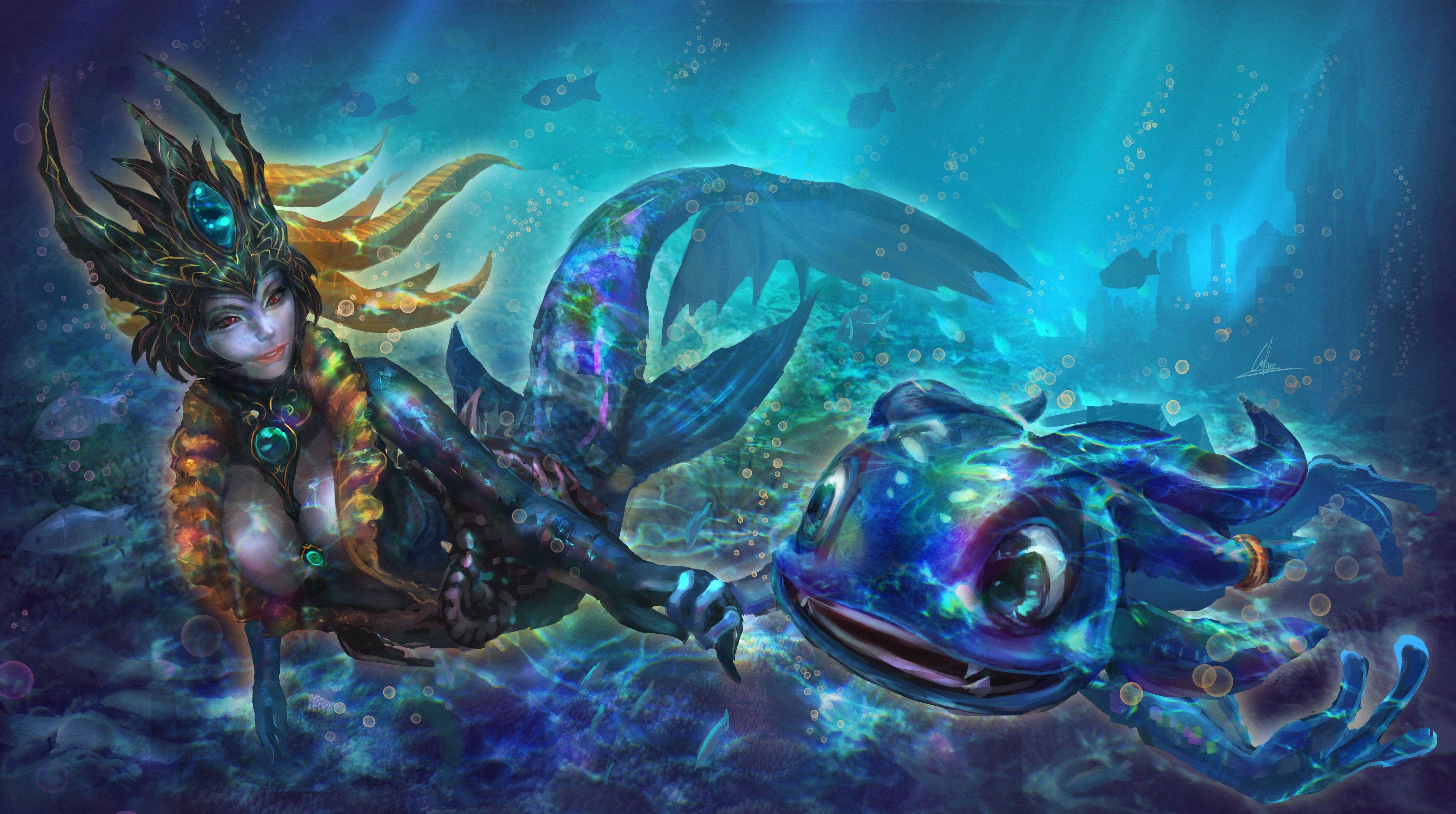 Nami League of Legends Wallpapers