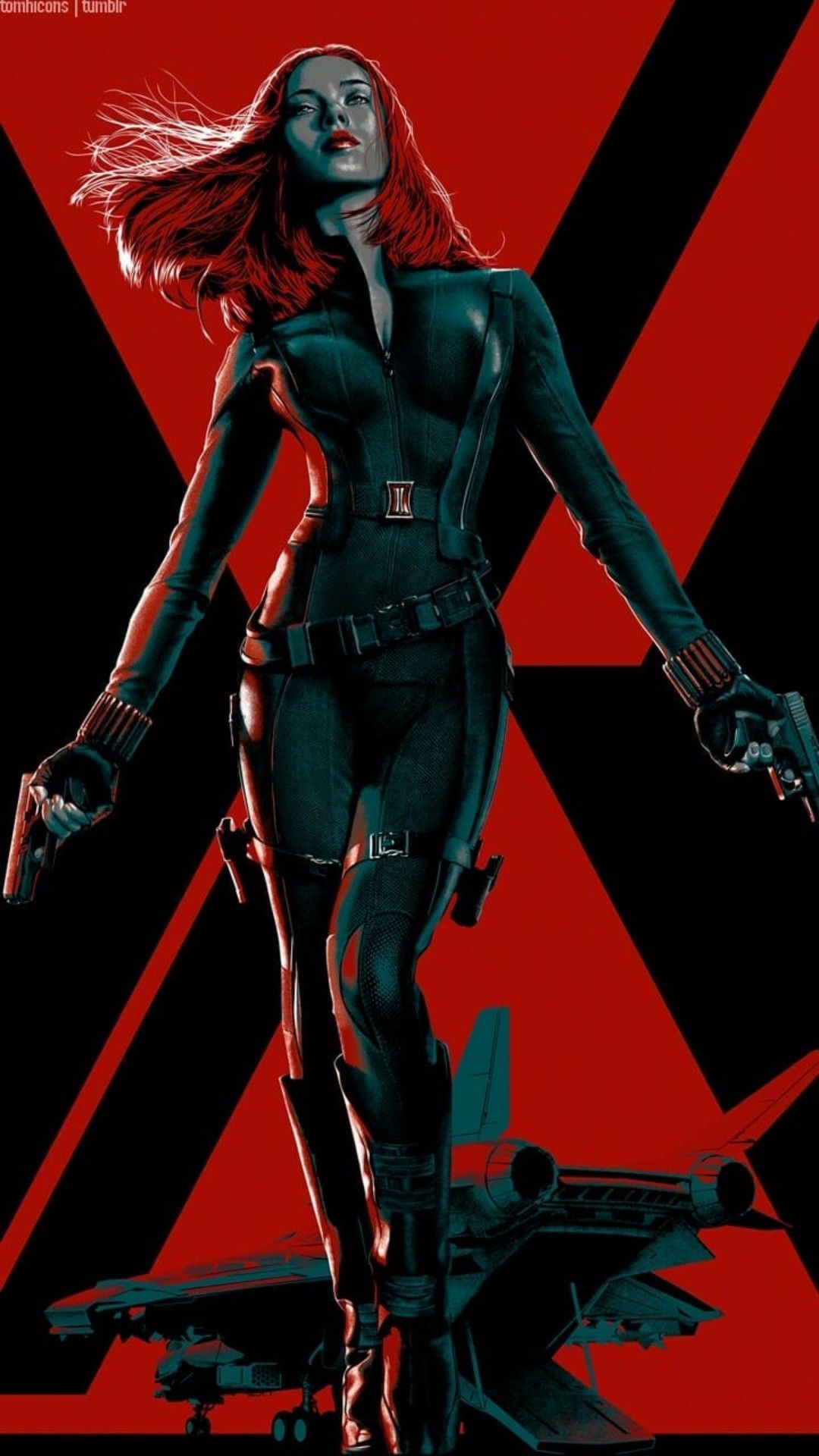 Natasha Romanoff as Black Widow in Marvel Super War Wallpapers