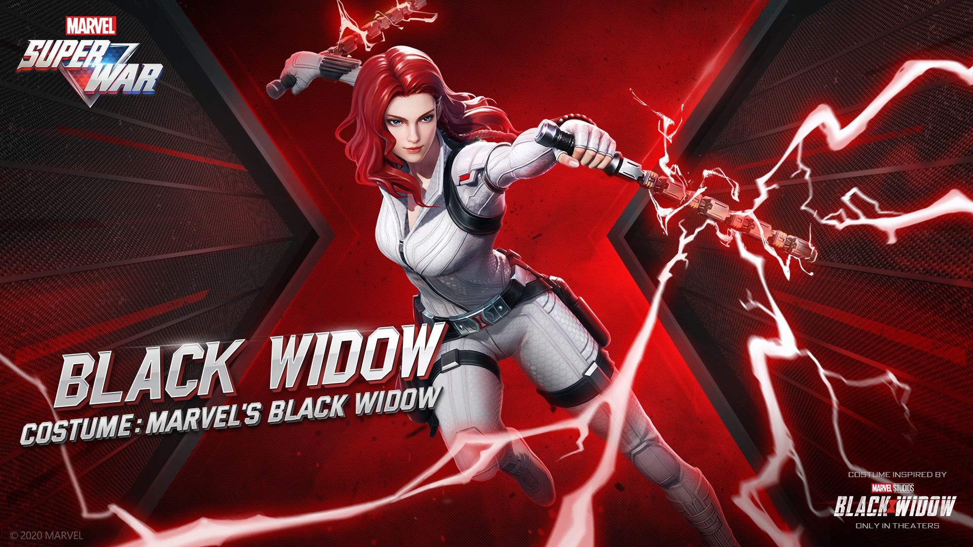 Natasha Romanoff as Black Widow in Marvel Super War Wallpapers