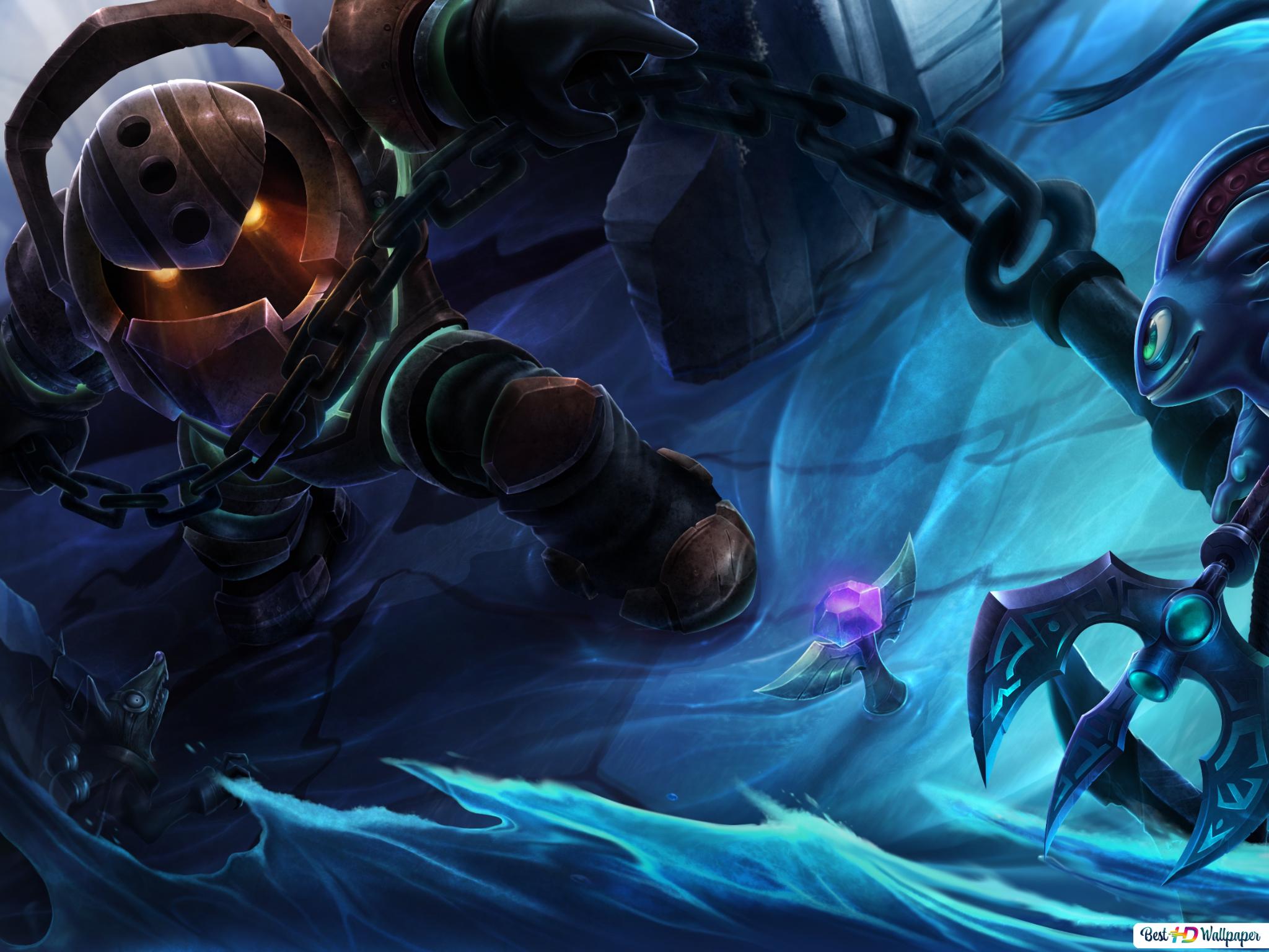 Nautilus League of Legends 5K Wallpapers