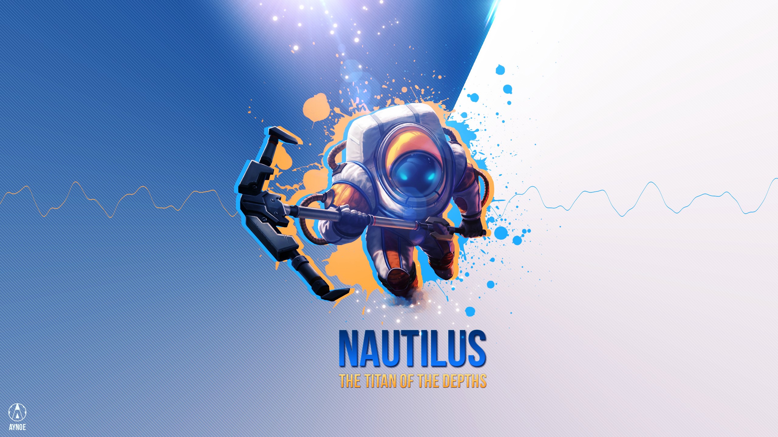 Nautilus League of Legends 5K Wallpapers