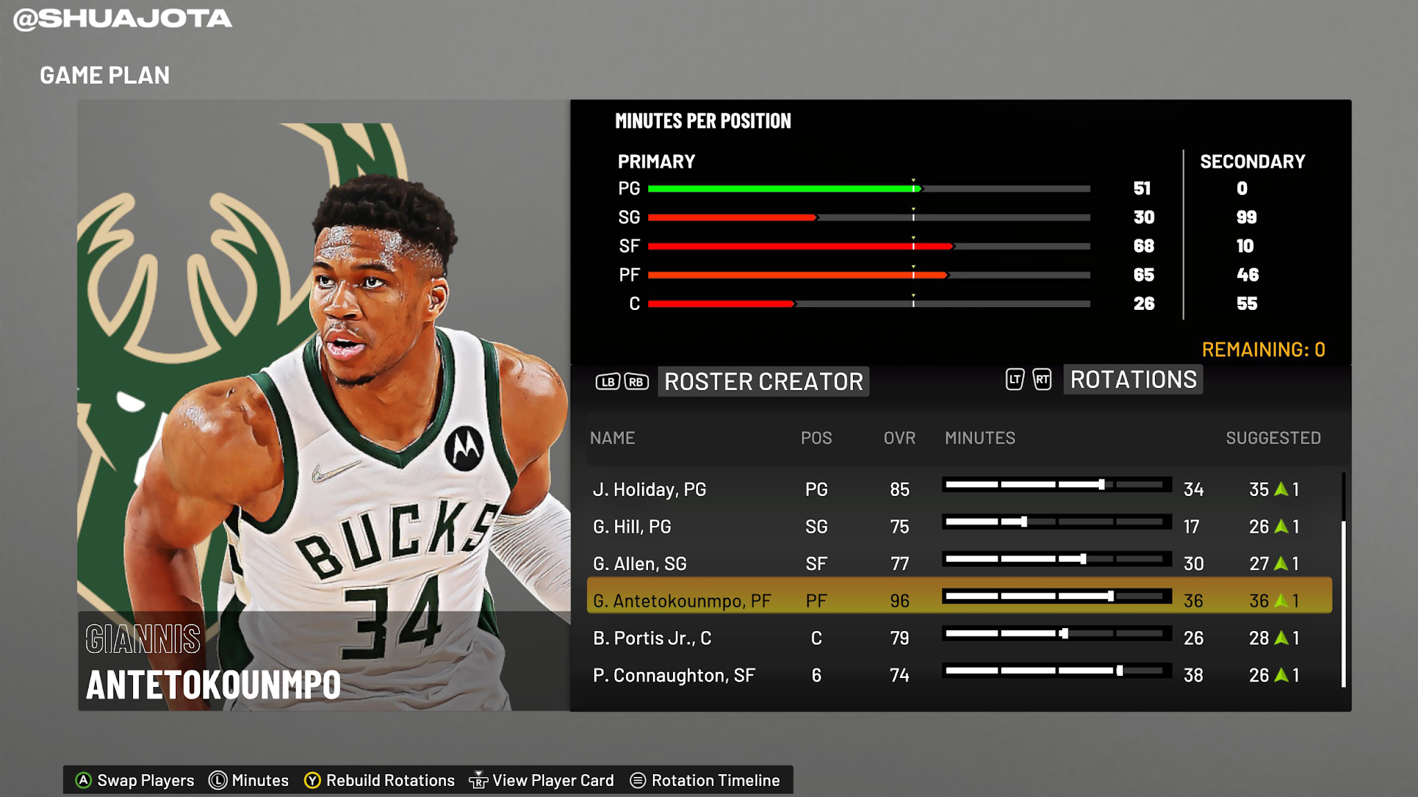 NBA 2K22 Giannis Antetokounmpo Wallpapers