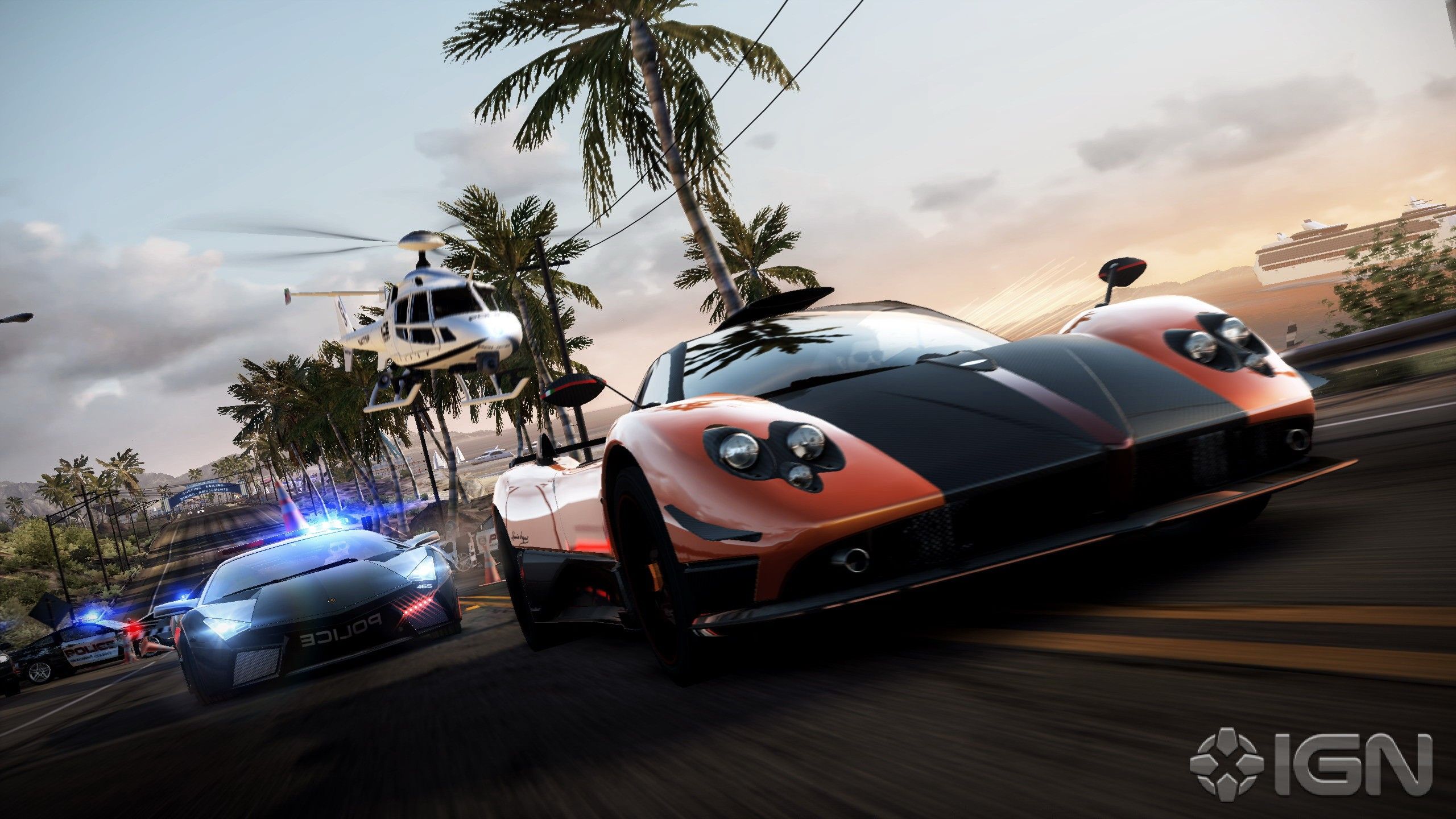 Need for Speed Hot Pursuit Police Chase Wallpapers