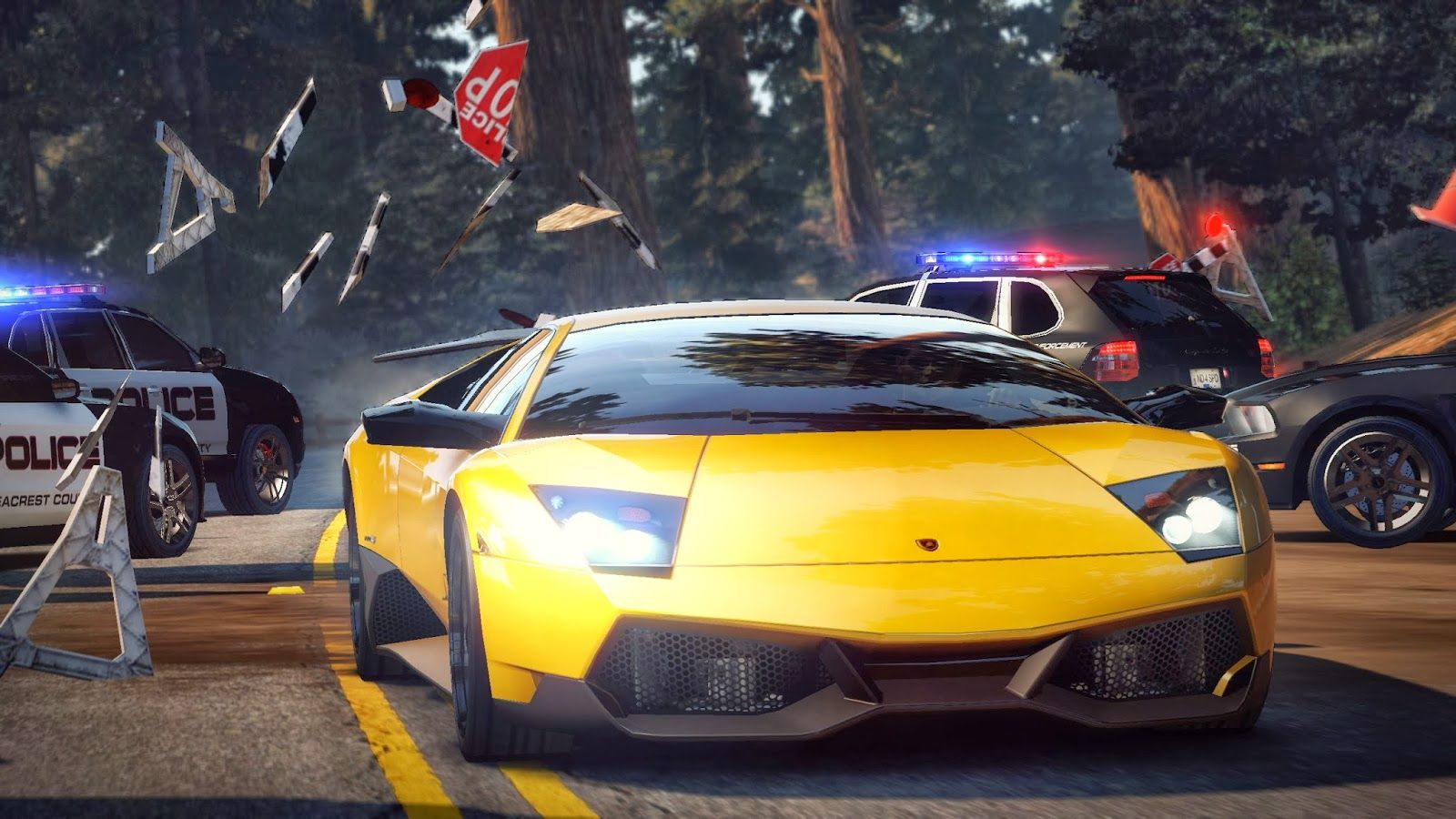 Need for Speed Hot Pursuit Police Chase Wallpapers
