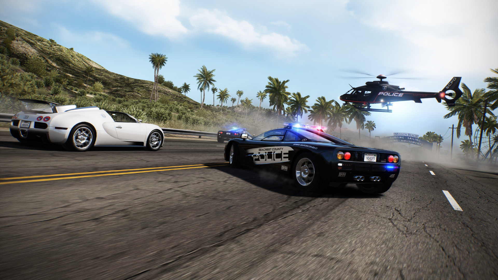 Need for Speed Hot Pursuit Police Chase Wallpapers