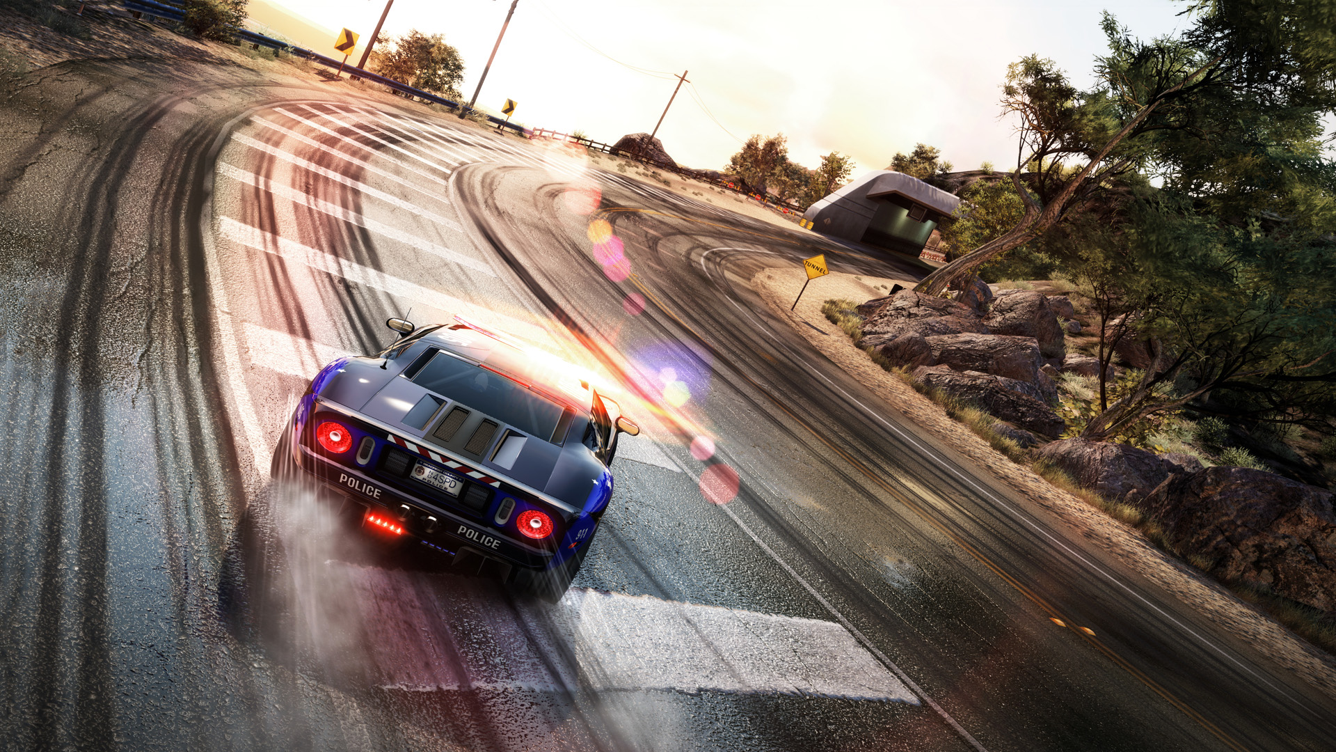 Need for Speed Hot Pursuit Police Chase Wallpapers