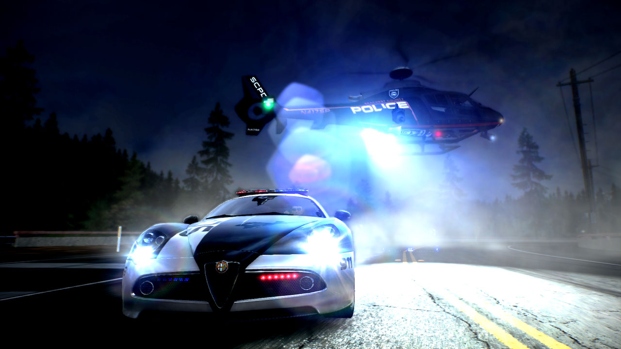 Need for Speed Hot Pursuit Police Chase Wallpapers