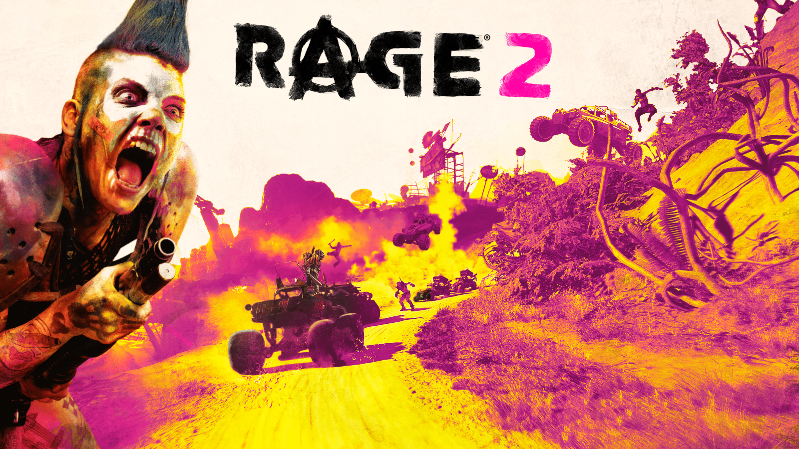 Neon City RAGE 2 Wallpapers