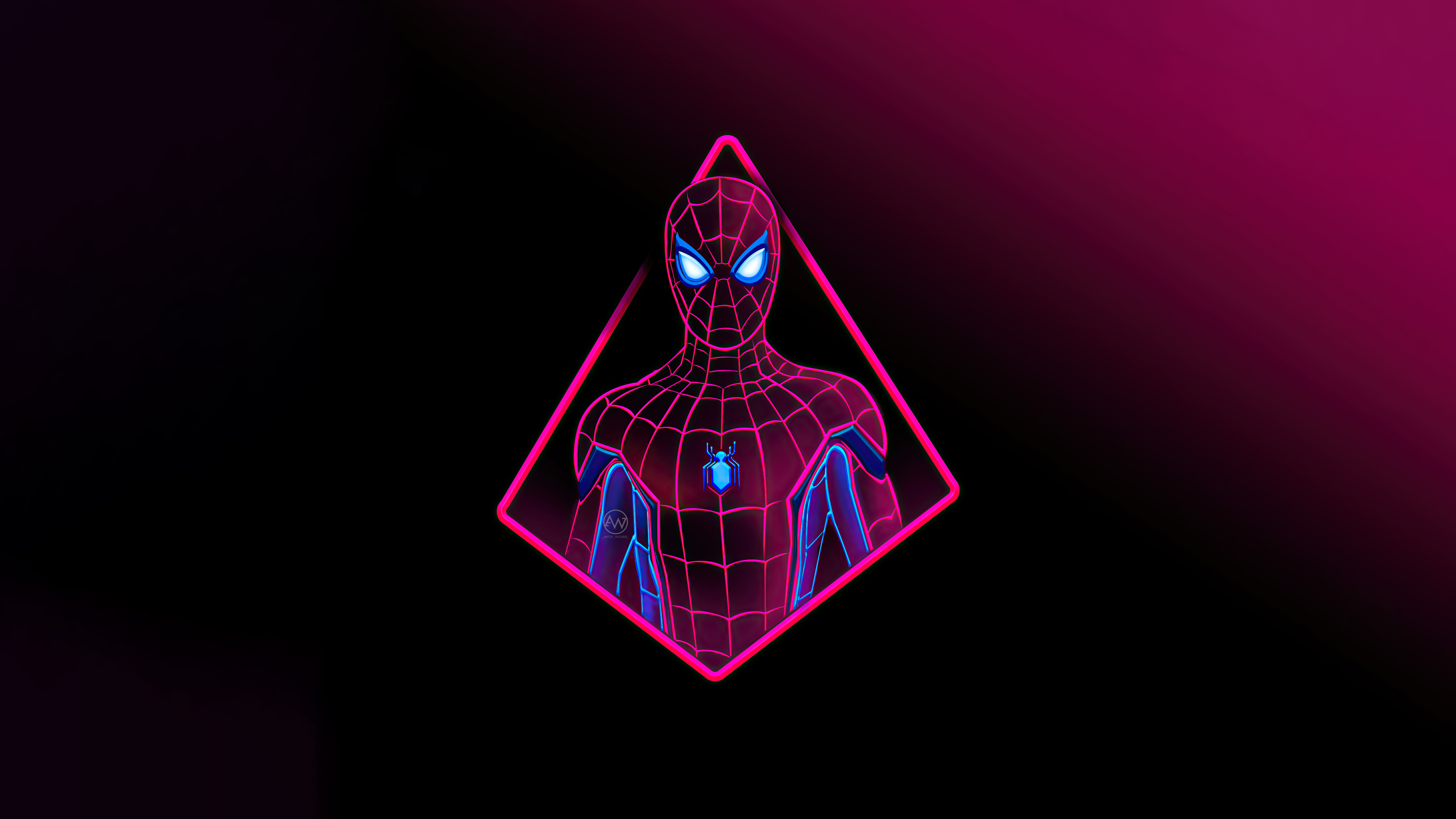 Neon Spider Man Wallpapers