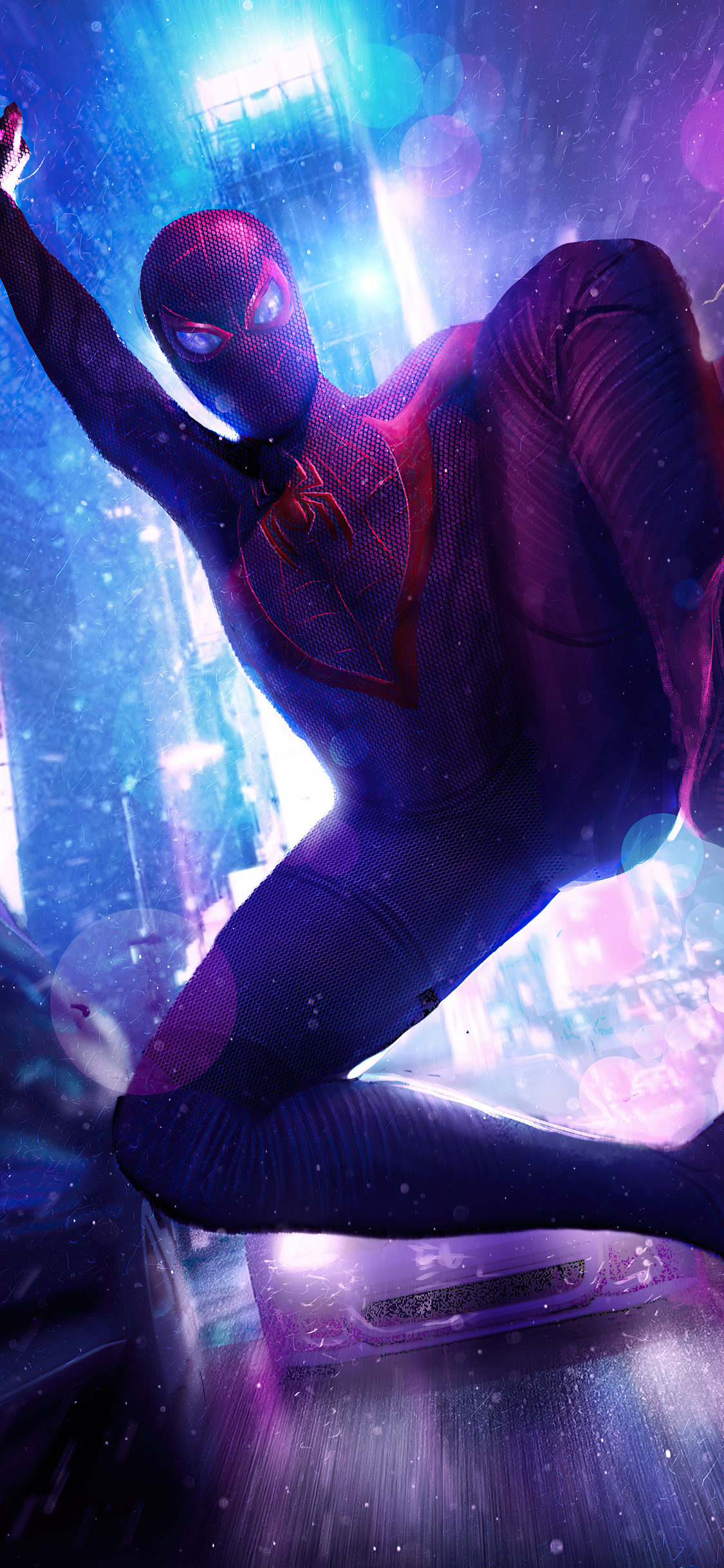 Neon Spider Man Wallpapers