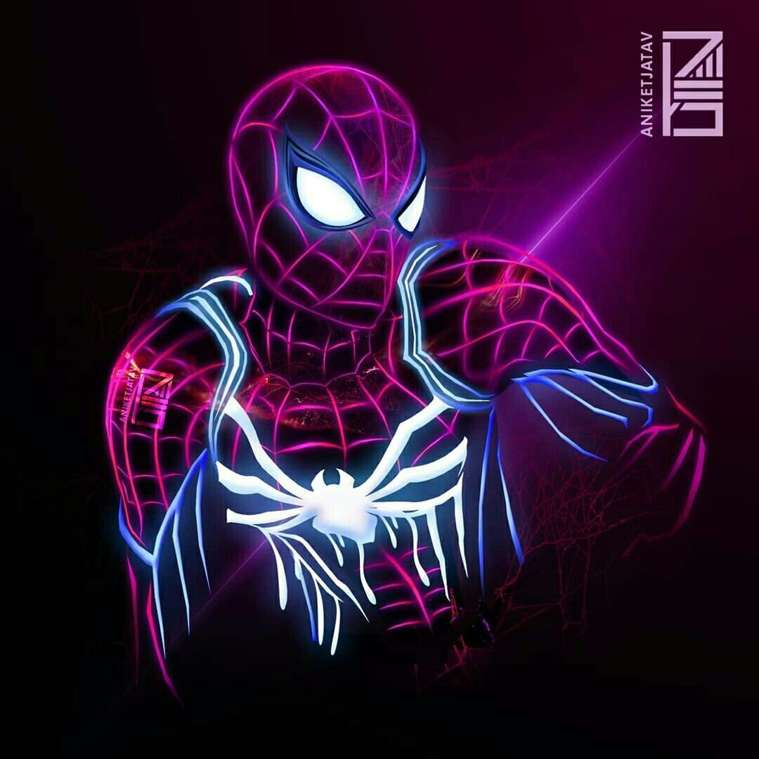 Neon Spider Man Wallpapers