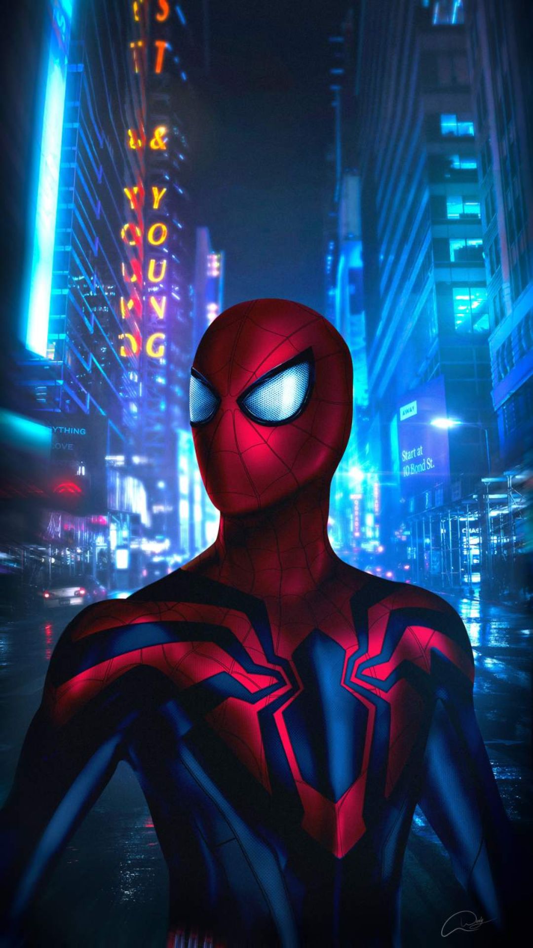 Neon Spider Man Wallpapers